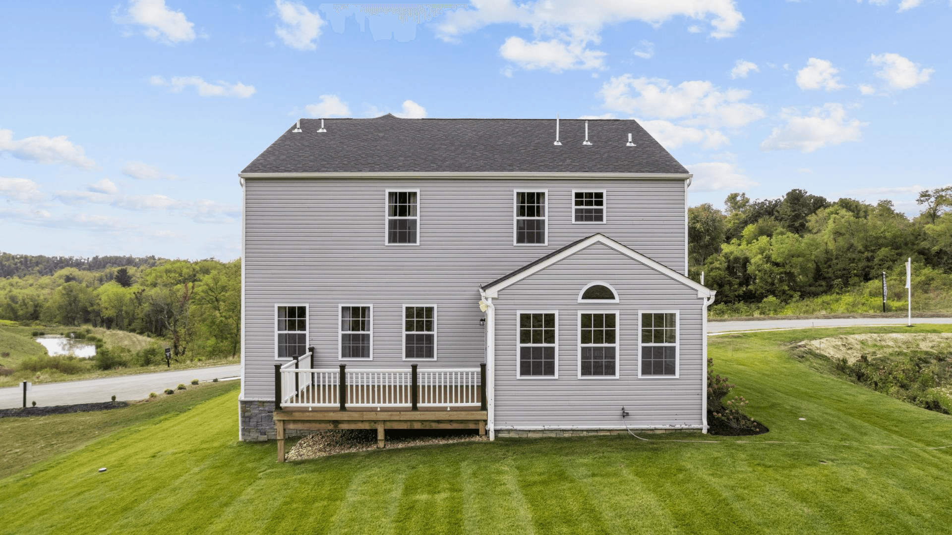 Backyards designed for your kids and pets to play and enjoy.