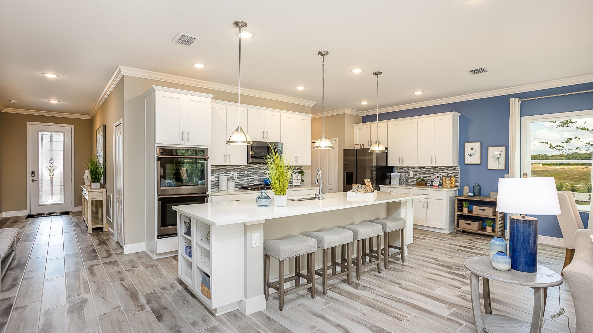 Enjoy the heart of the home with the features you want and plenty of room to whip up your favorite meals.