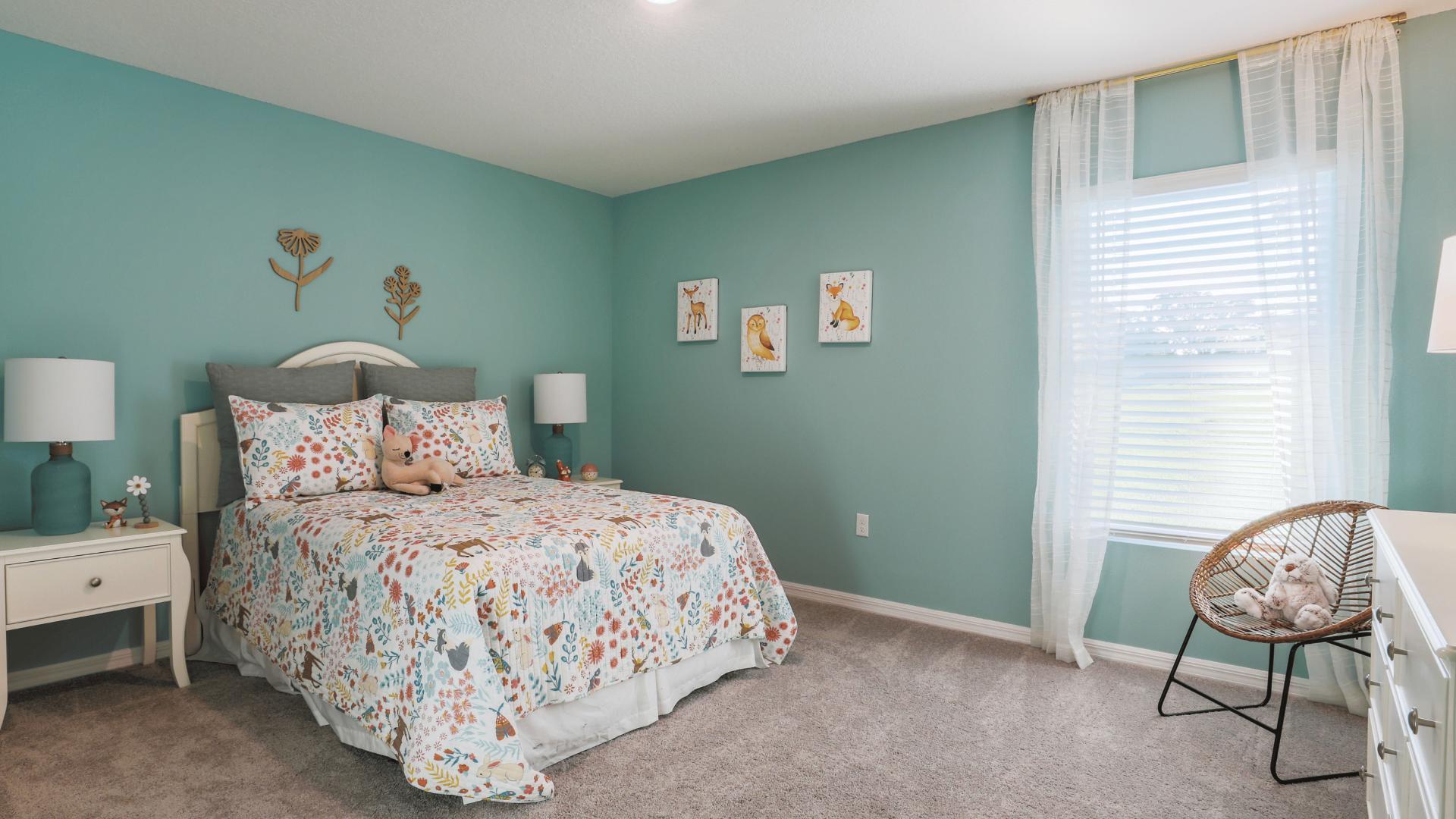 Floor plans offer between 3-5 bedrooms to fit your family's needs.