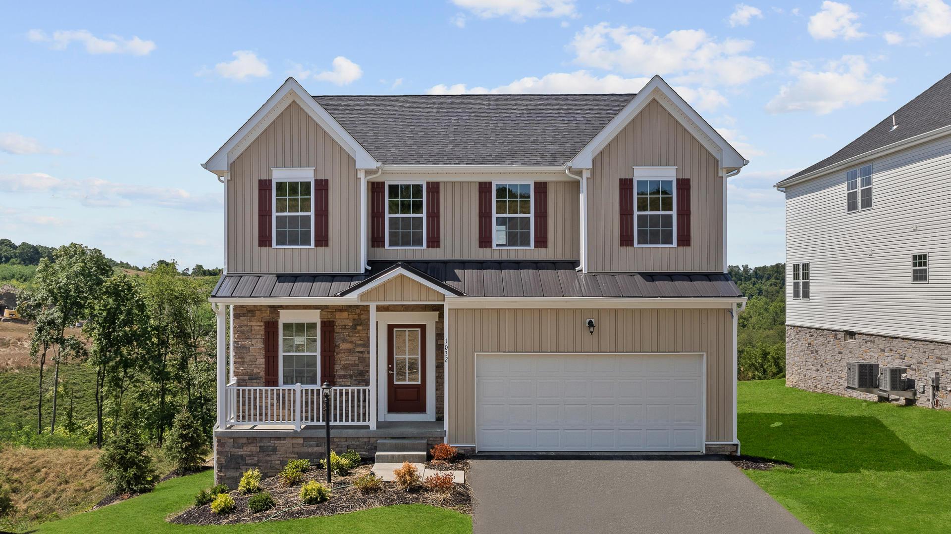 The Abbey offers the most personalization for a brand-new home in the highly desired West Allegheny School District*.