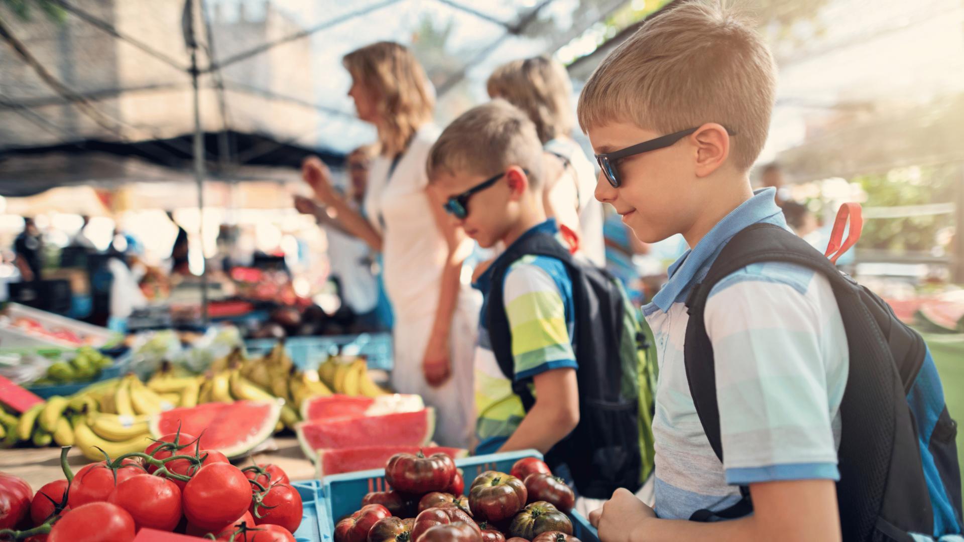 Spend an afternoon strolling through Janoskis Farmers Market.