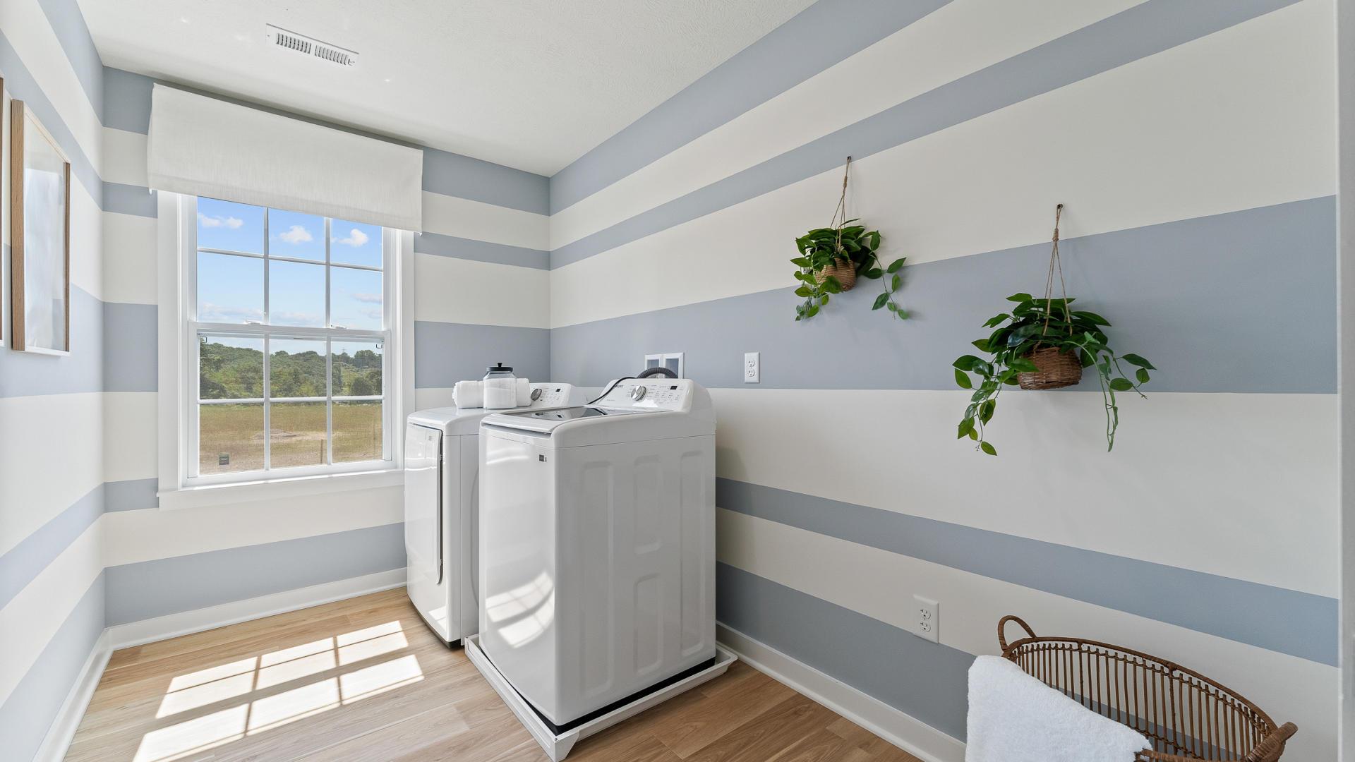 Laundry days have never been easier with a dedicated laundry space in every floor plan.