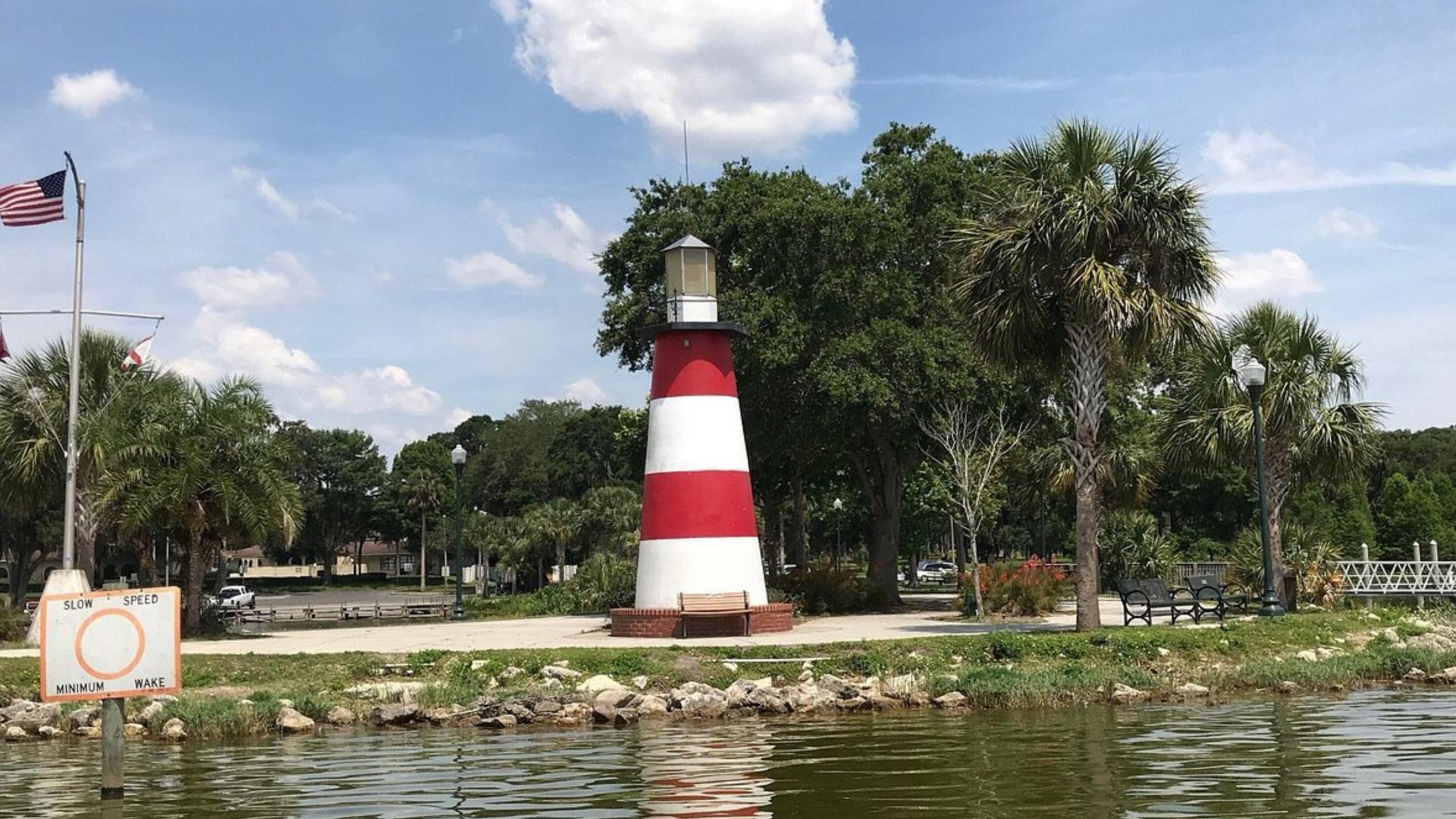Be sure to visit the 35-foot-tall lighthouse at Gilbert Park - one of Mount Dora's most prominent landmarks!