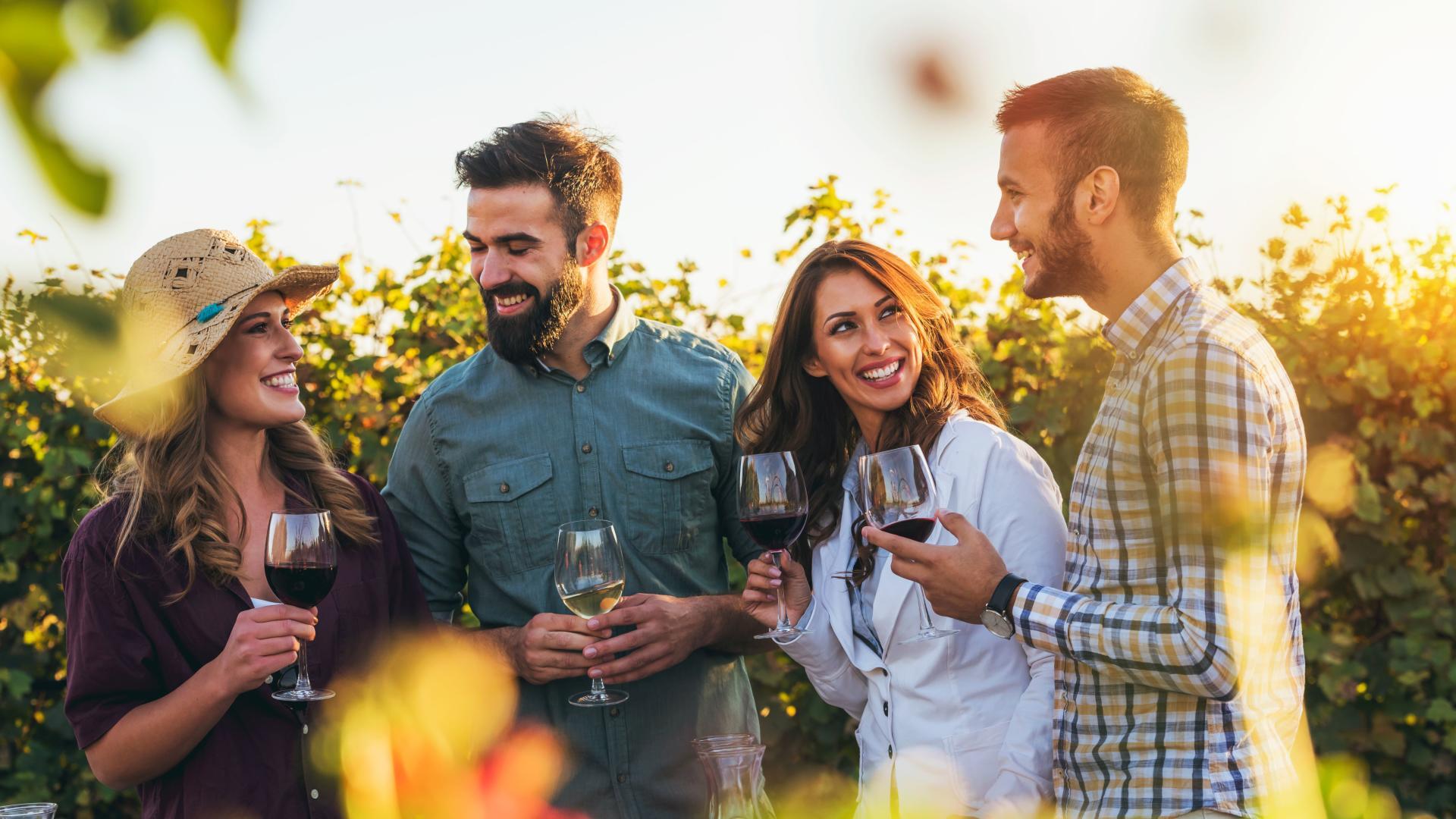 Meet up with friends at Eden Try Winery.