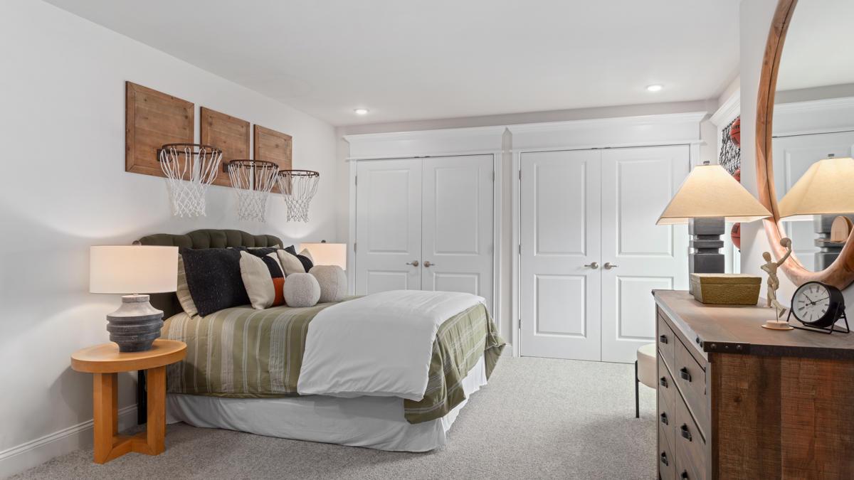 Your kids will love personalizing their own bedrooms.