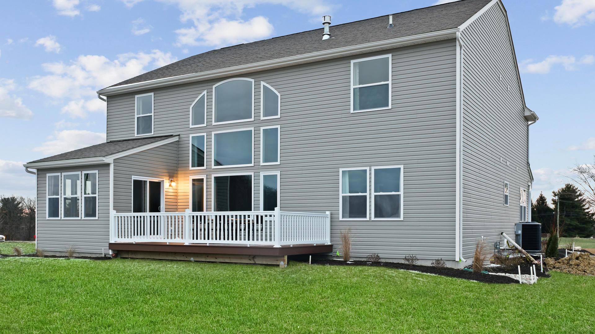 Spacious backyards with room for patios, play sets and your 4 legged best friend.