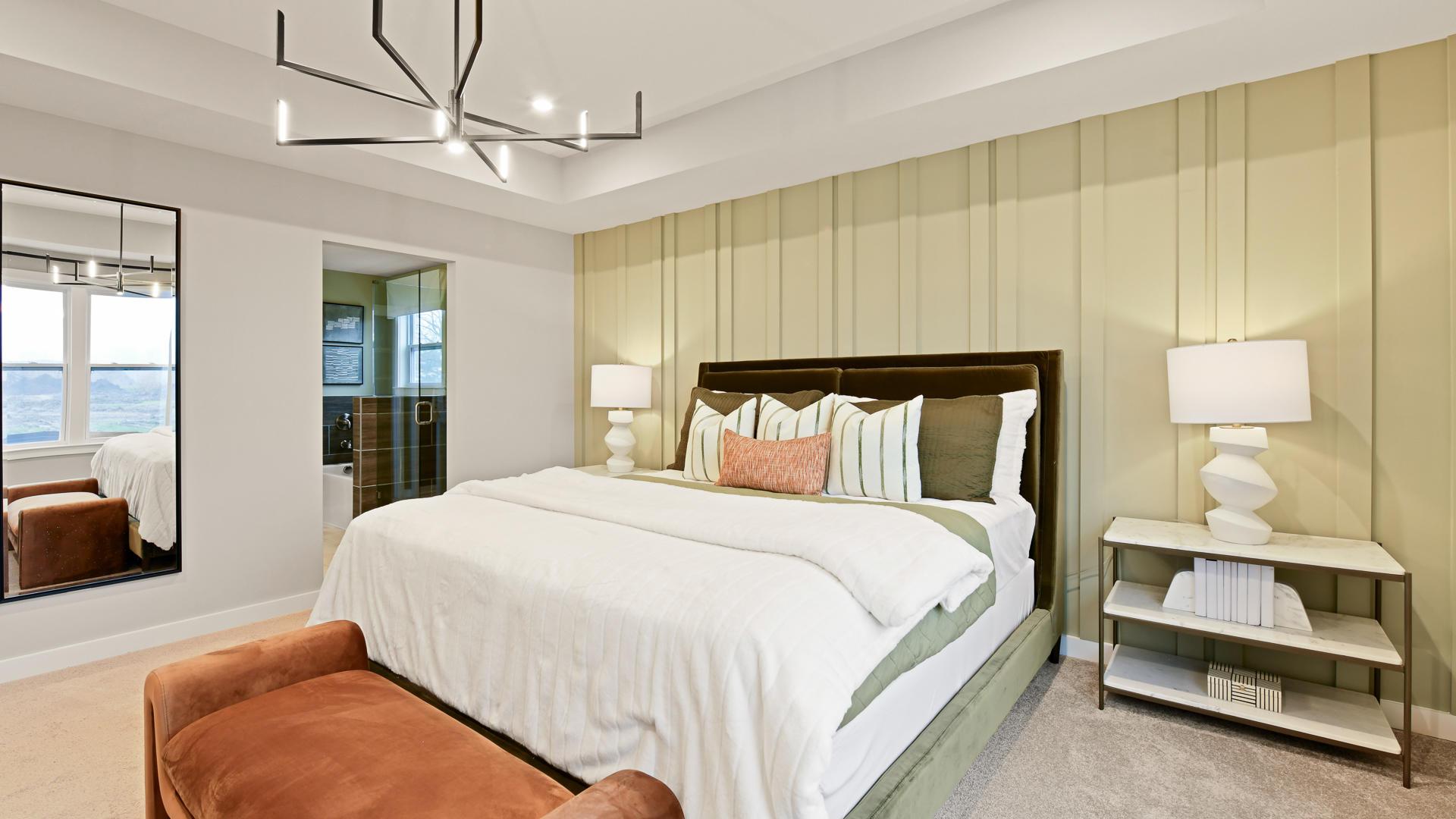 Unwind in your spacious master suite with included spa-style shower at the end of the day.
