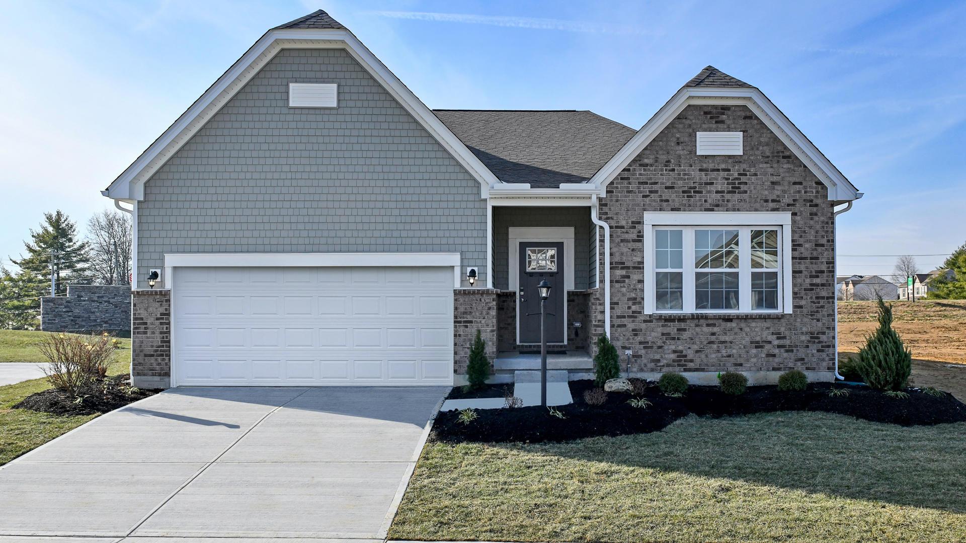 The lowest price for brand-new low maintenance ranch homes and traditional 2-story homes.
