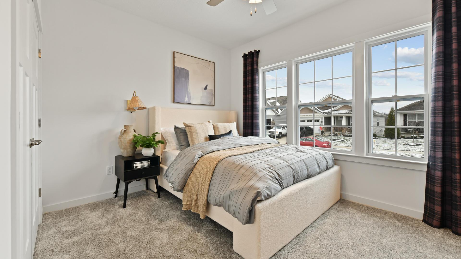 Have plenty of space for guests or growing families with up to 6 bedrooms, 2-story home designs available.