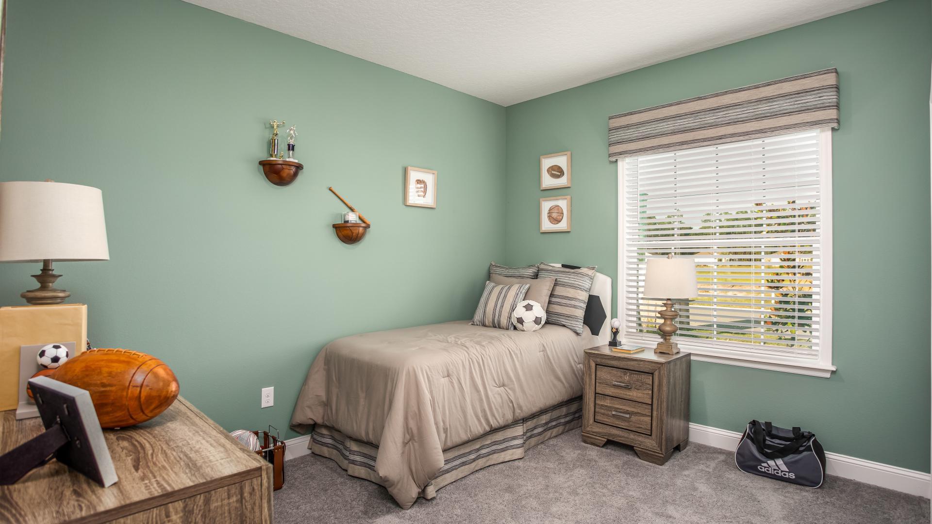 No more worries about the security deposit when the kids help paint the walls &amp; decorate their room.