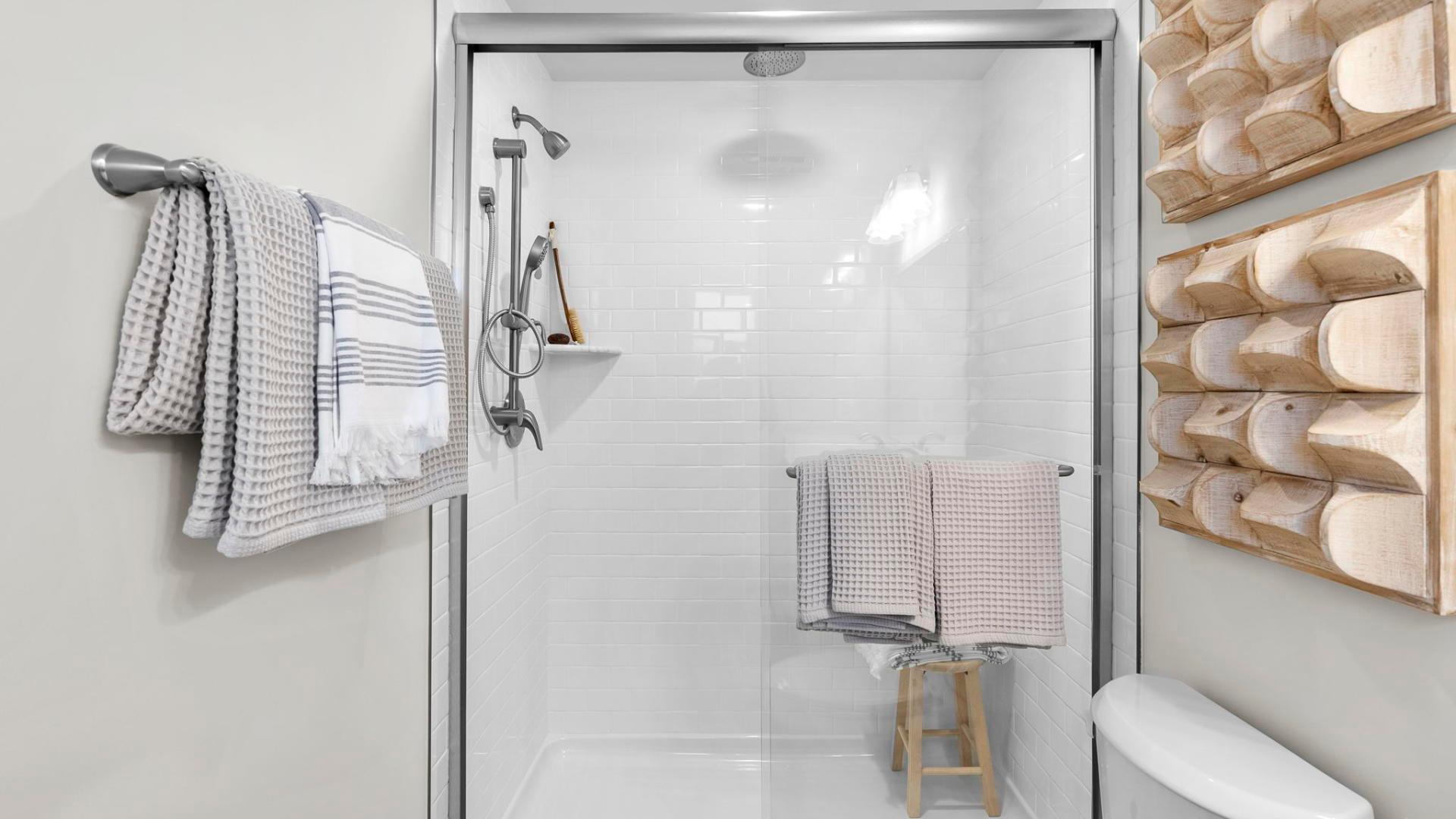 Enjoy a spa-like retreat in your brand new master bathroom.