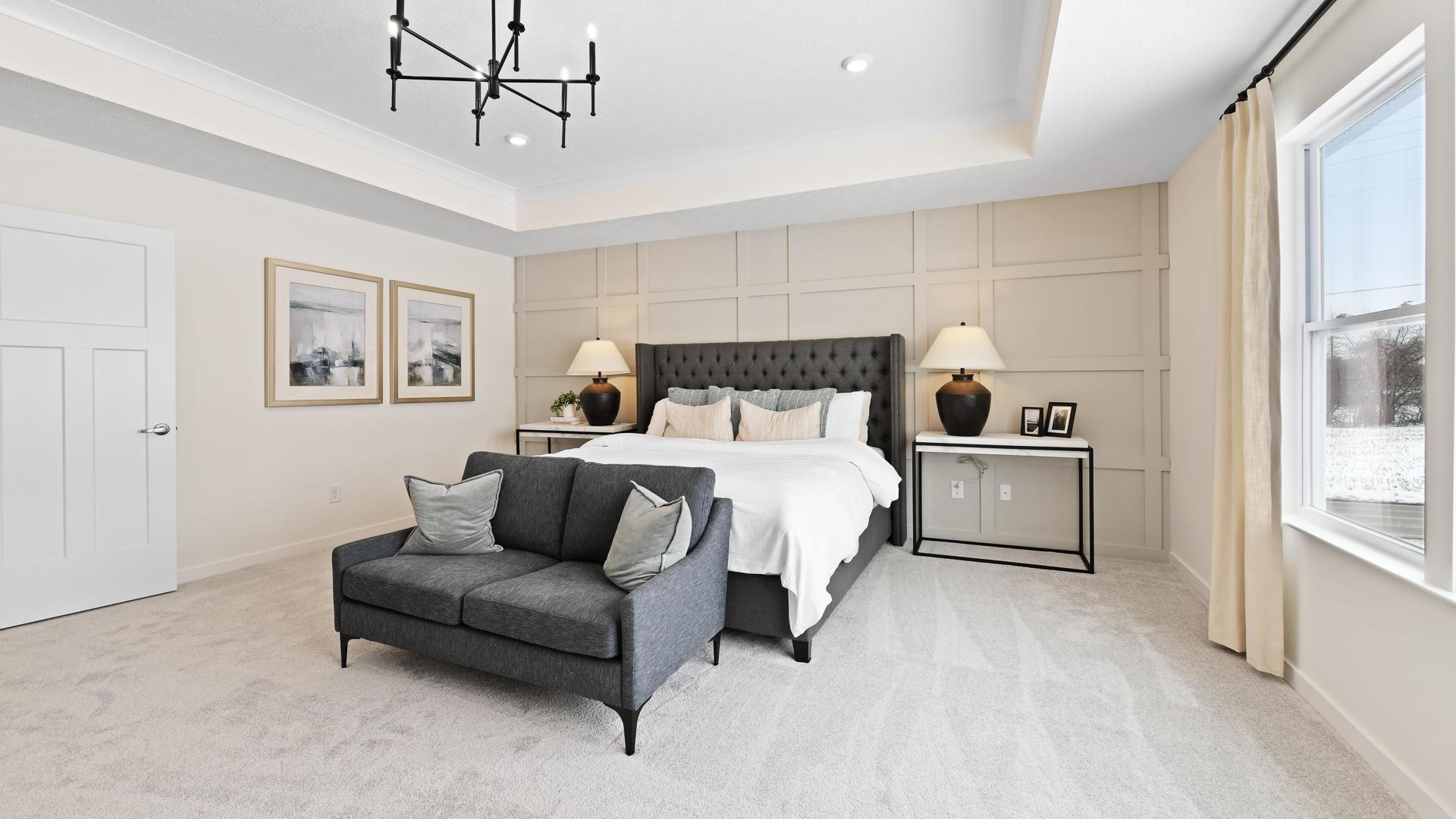 First or second floor master bedroom– the choice is yours.
