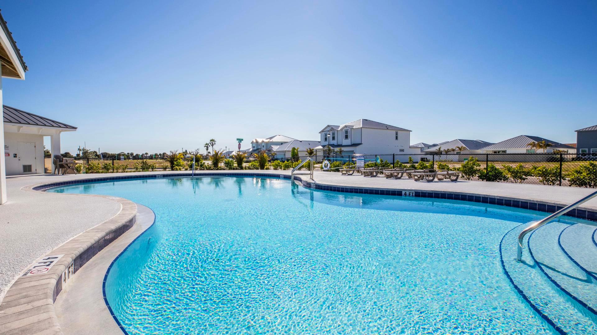 Spend your weekends relaxing at the community pool.