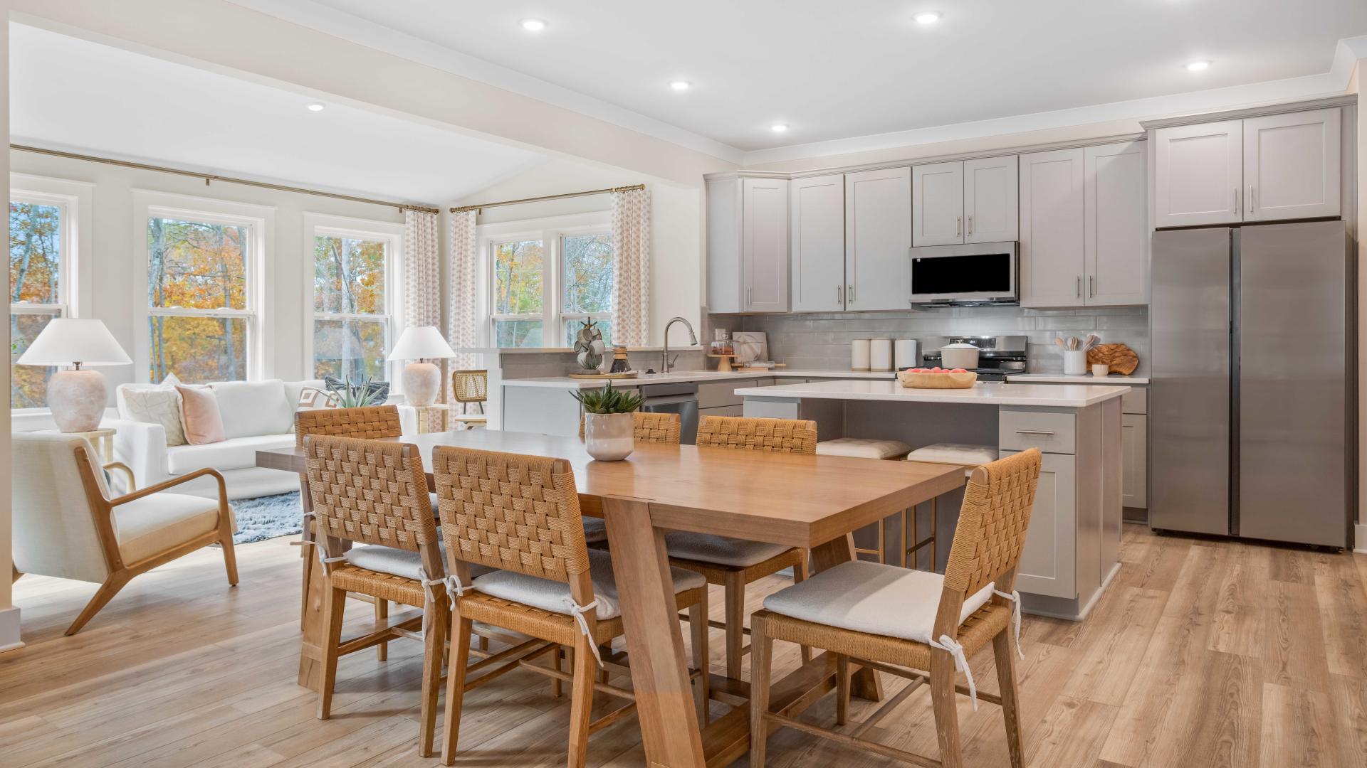 Beautiful kitchens included and chef kitchens with double wall ovens available!