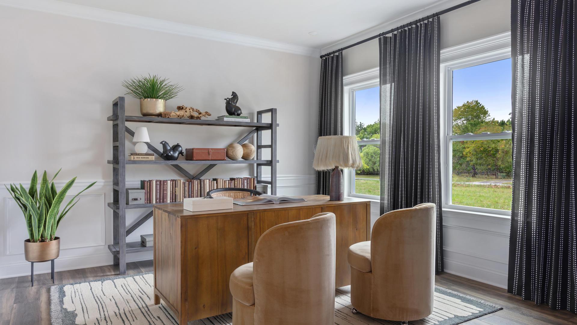 Built-in flex space to be personalized to accommodate your family's needs.