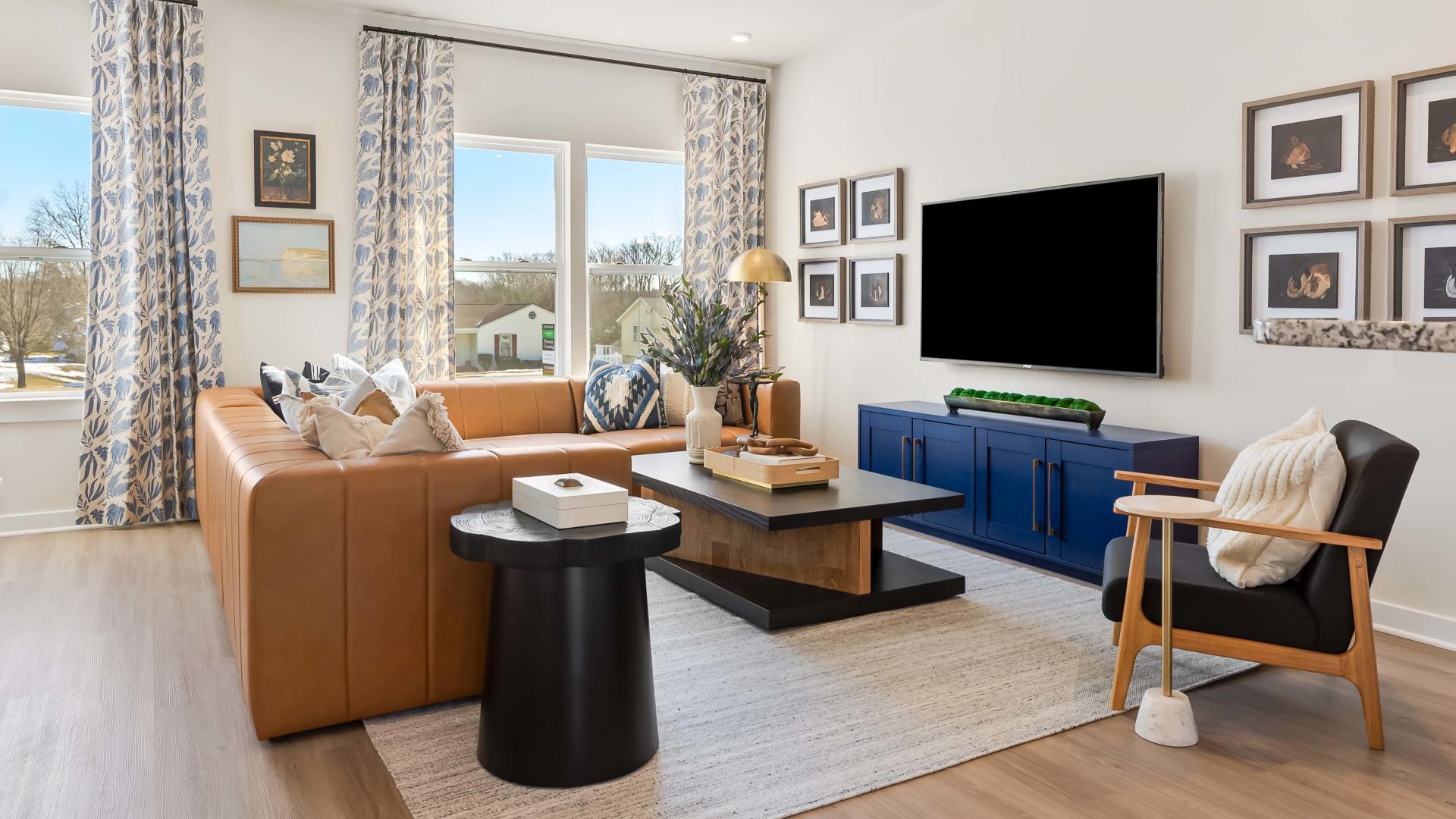 Your new townhome will feature open-concept floor plans and 9' ceilings on the first floor.