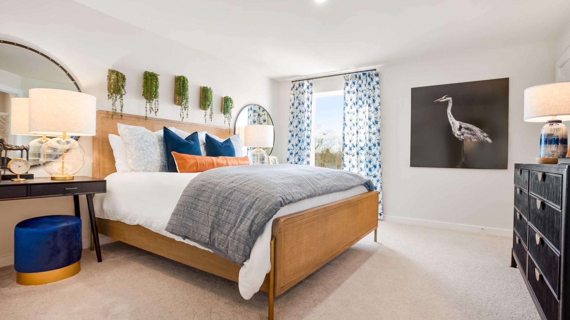 Spacious master suites with luxurious walk-in closets are included!