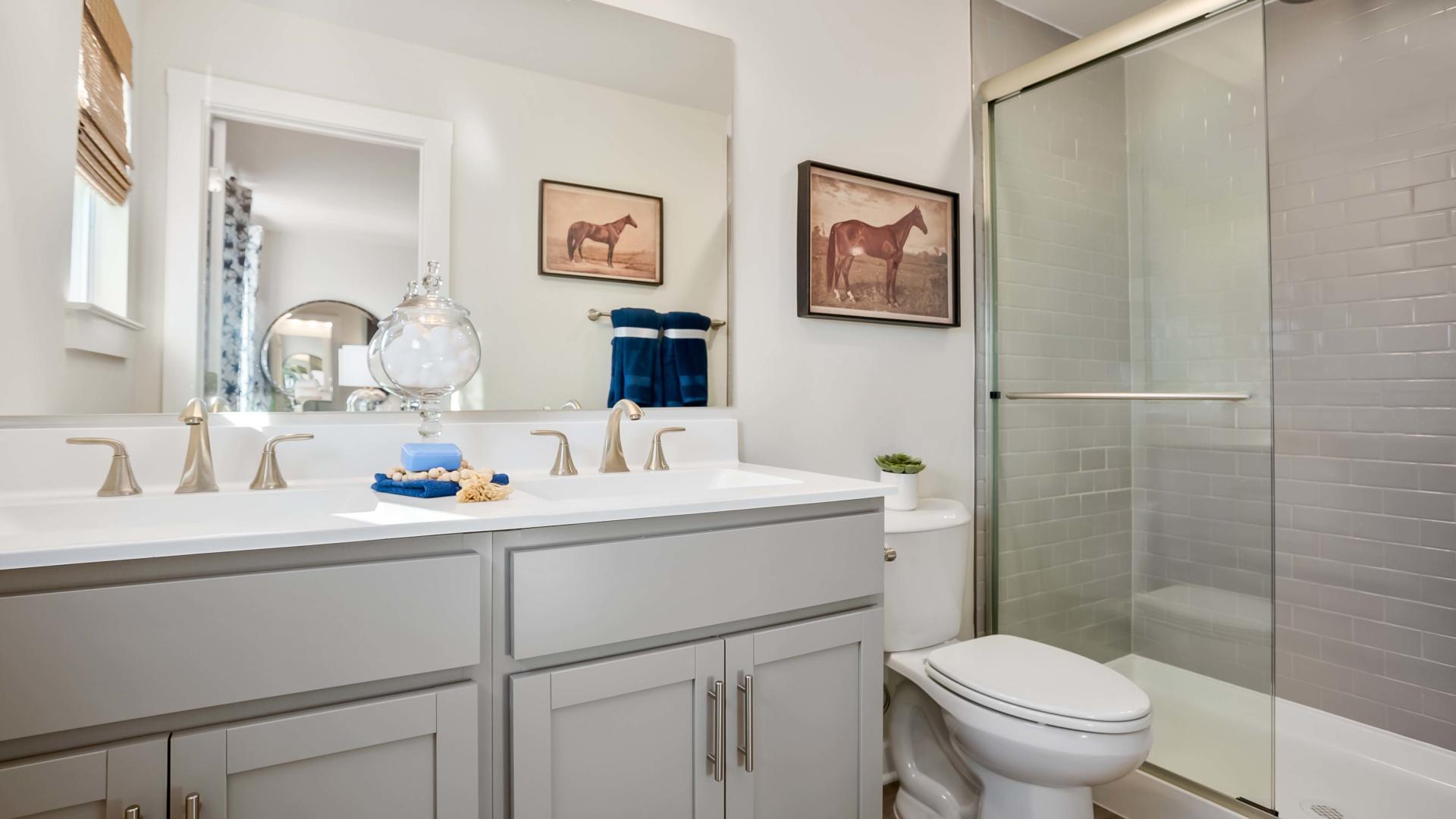 Luxurious master baths with walk-in showers and plenty of storage space for your everyday essentials.
