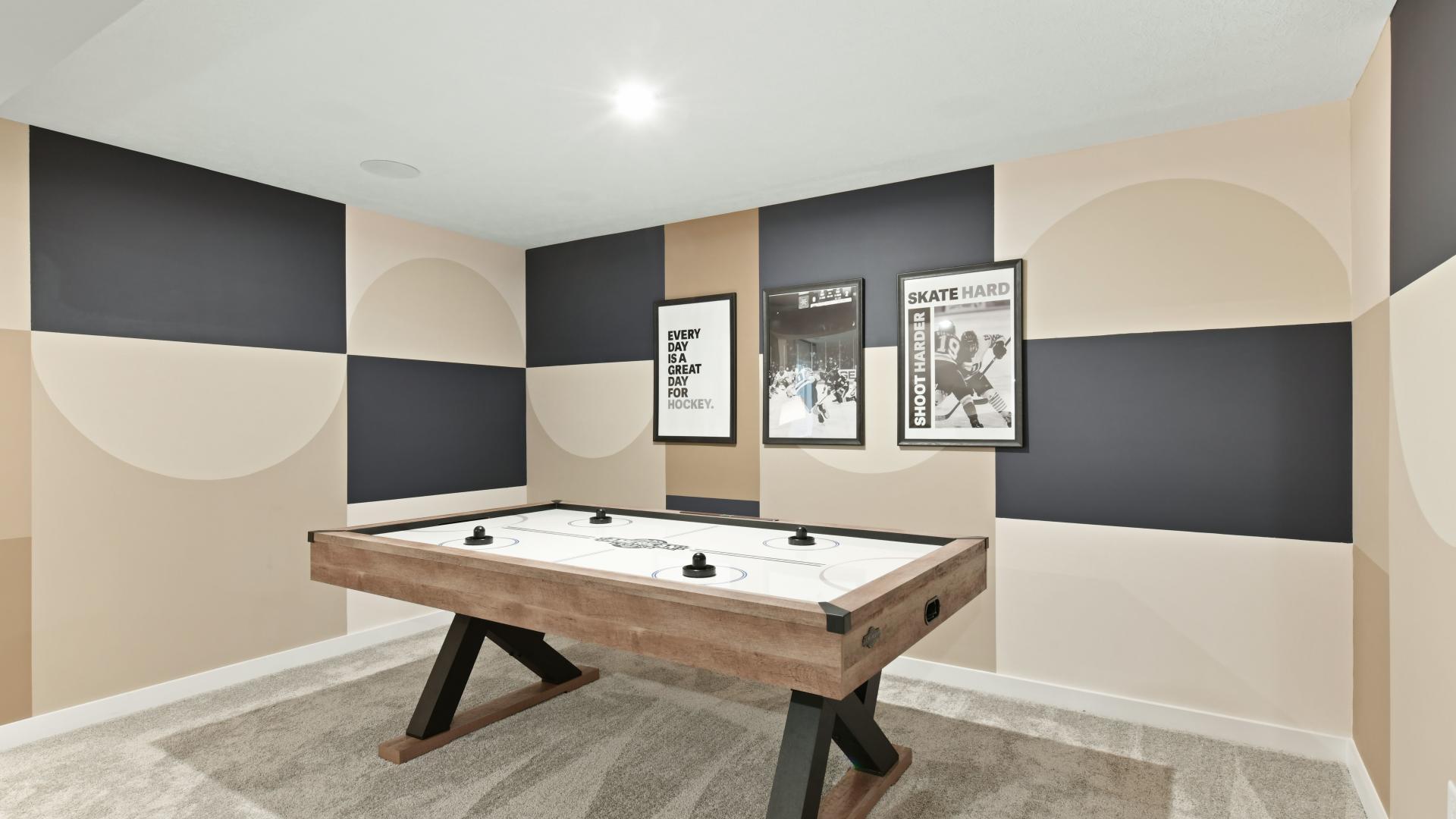 Finished basements available for extra hangout space, media room or a home gym.