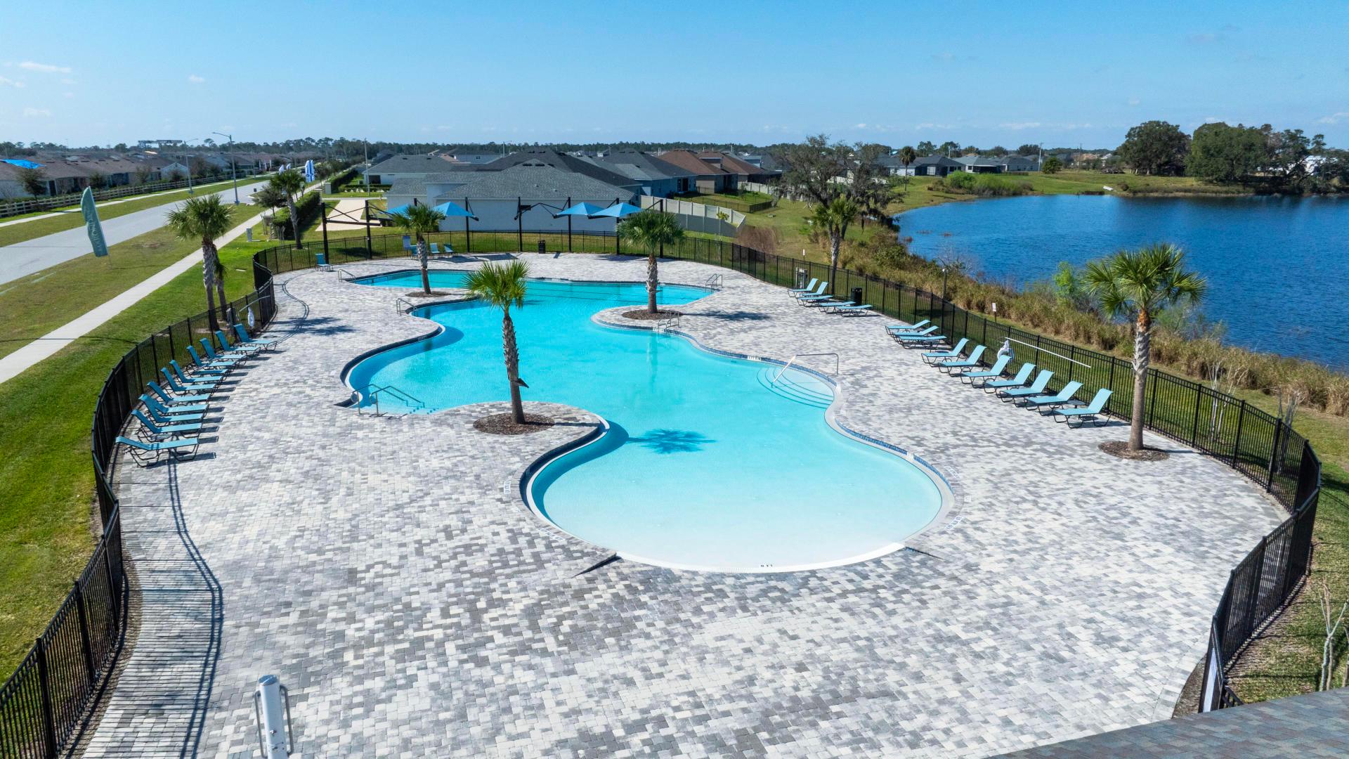 Spend the day lounging at your own private community pool.