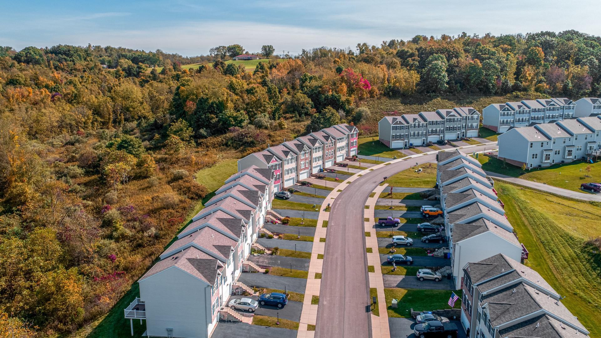 Enjoy a quaint yet established community atmosphere with wooded homesites and private backyards.