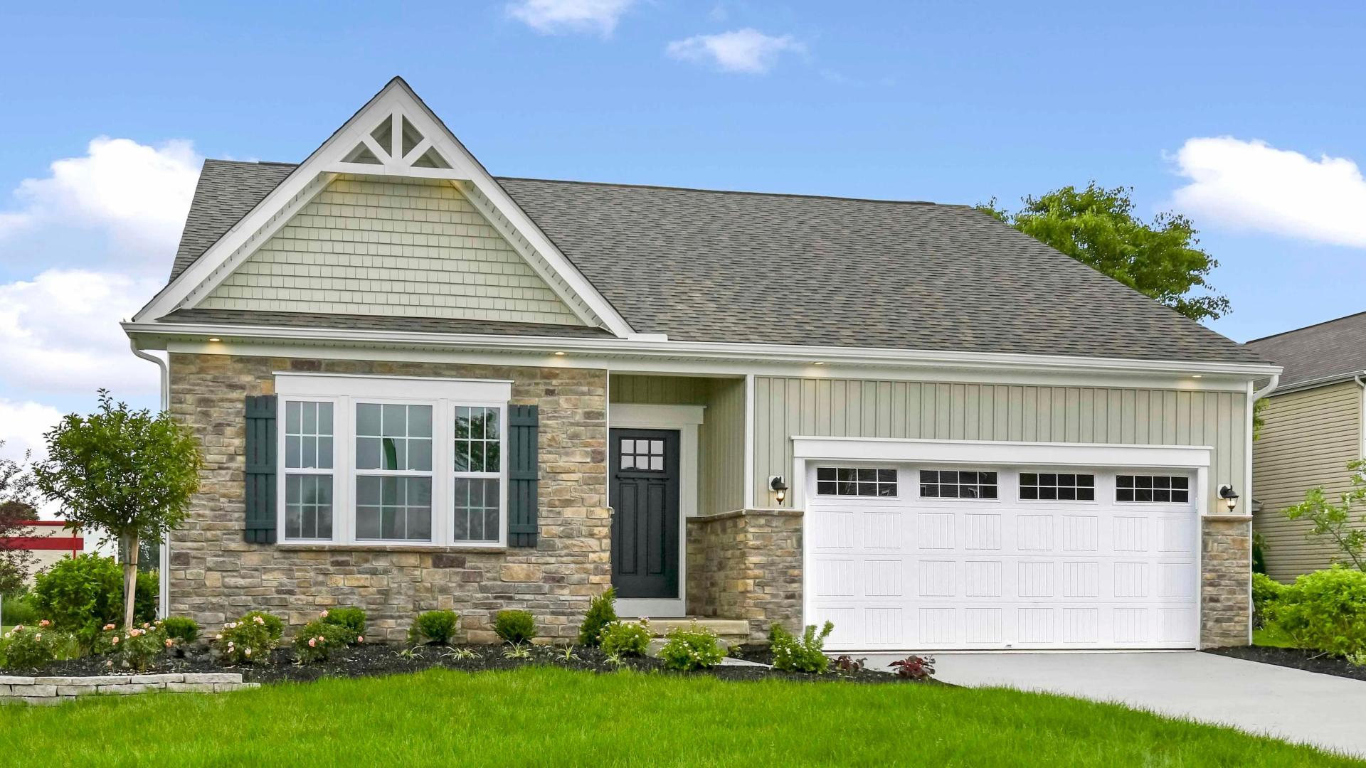 Ranch homes available - enjoy the convenience of one level living.