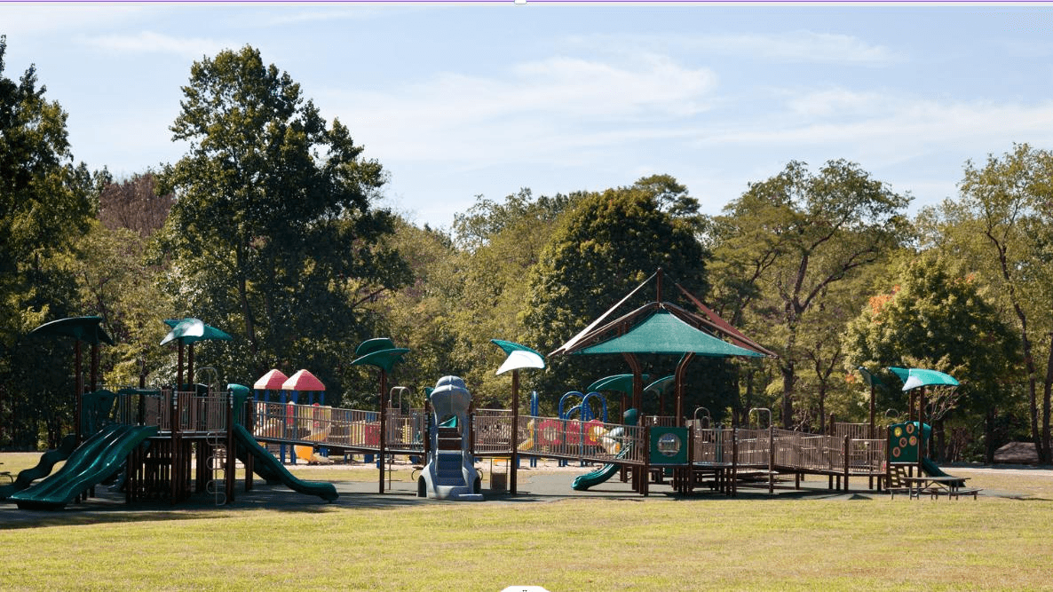 Visit the playground at Dupont Heights Park.