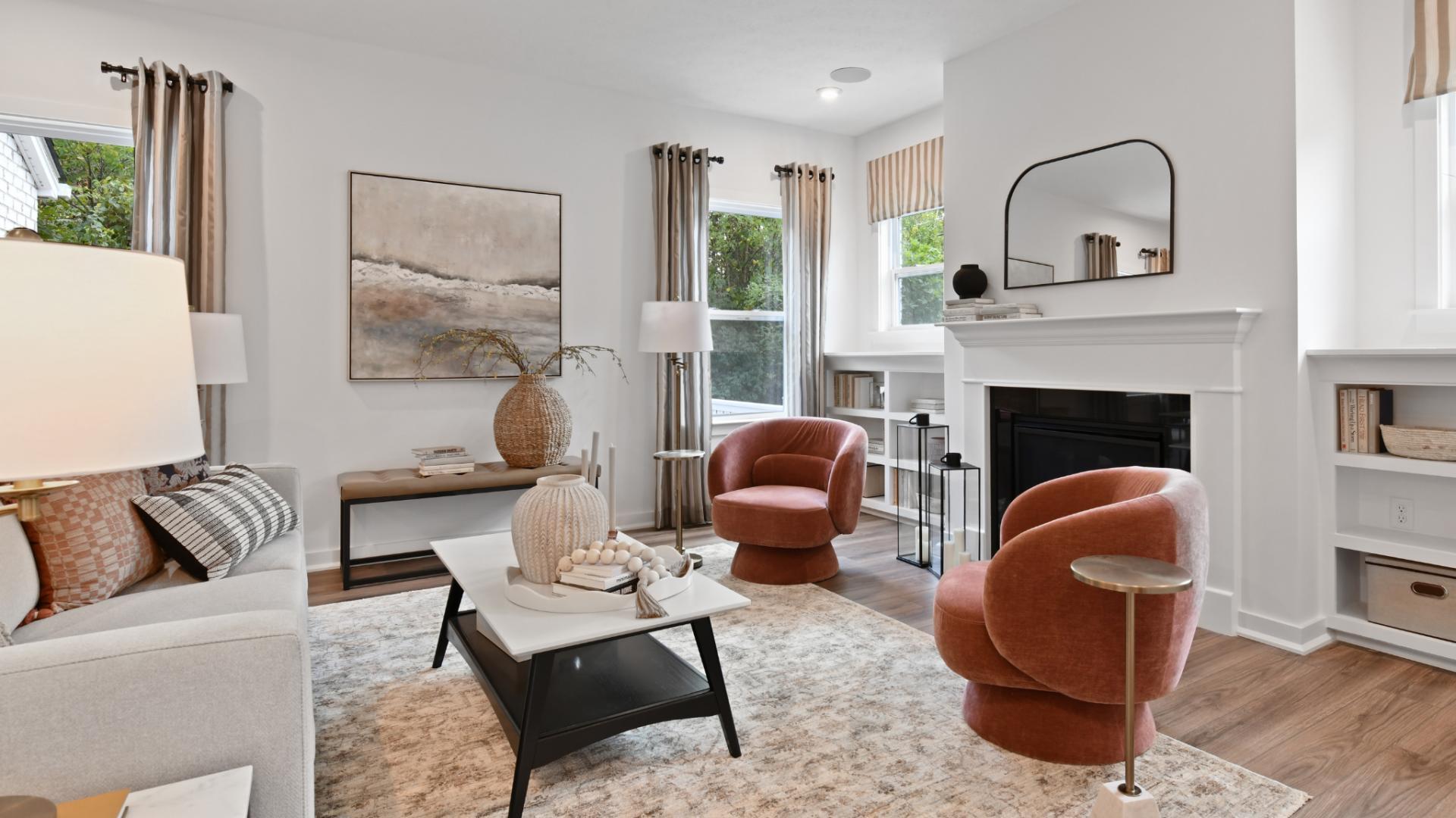 You'll love entertaining family and friends in your spacious living room.