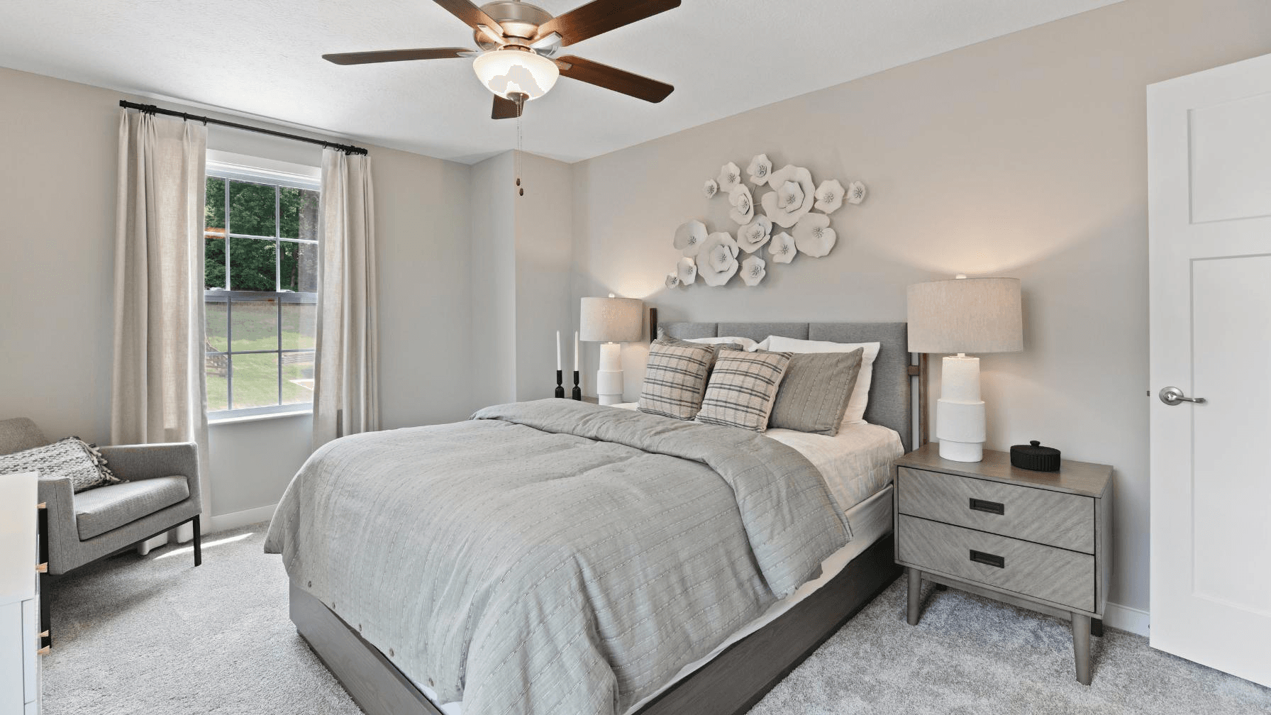 Everyone in your family can have their own bedroom to create an oasis.