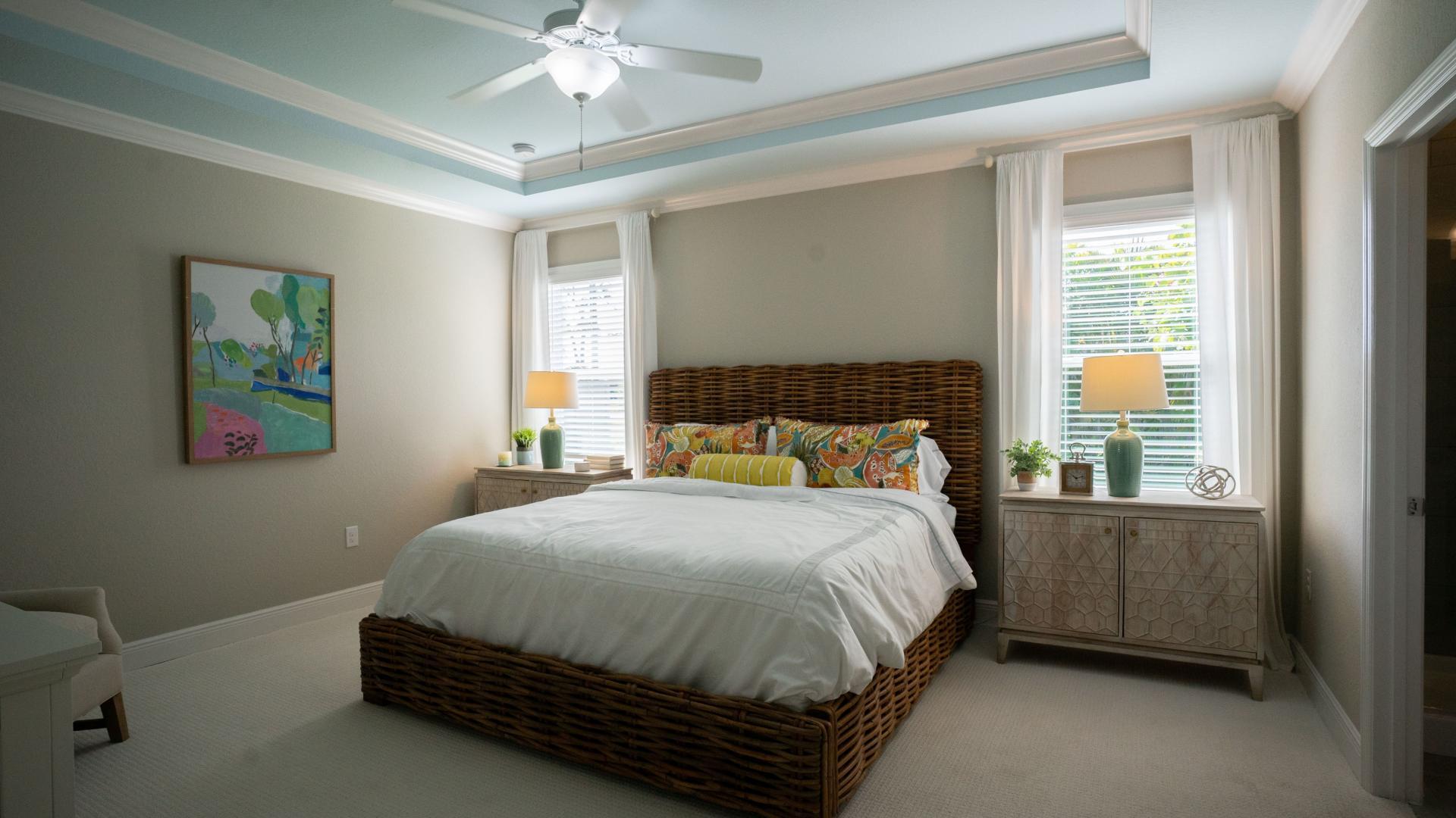 Relax to your master suite at the end of the day, complete with its own private bathroom.