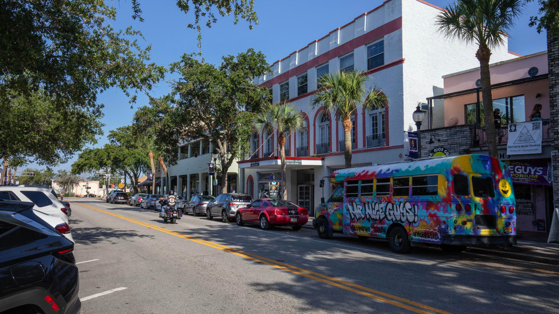 Visit Historic Downtown Melbourne, only 12 miles away.