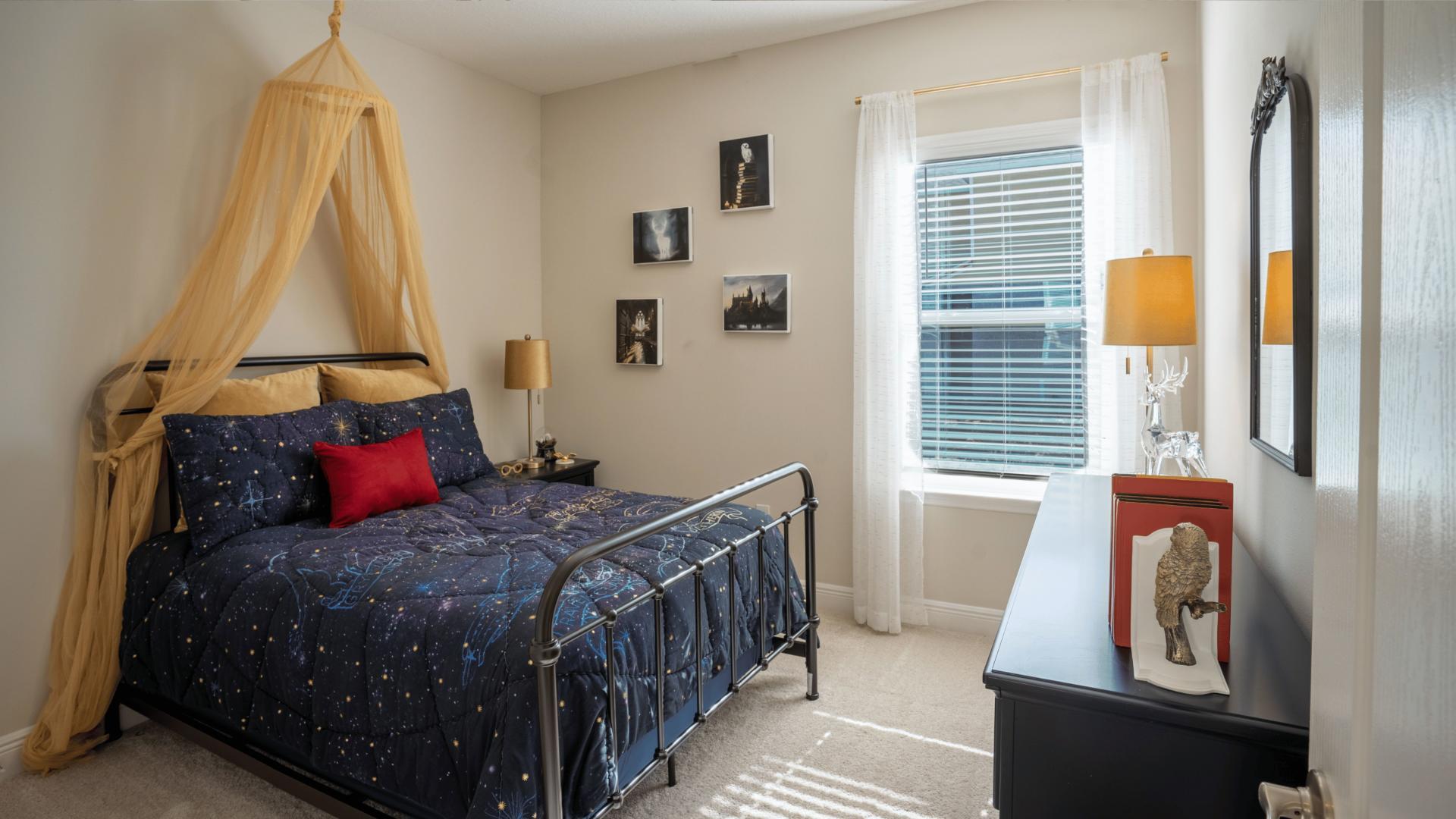 The kids will love to help decorate and transform their space to fit their style.