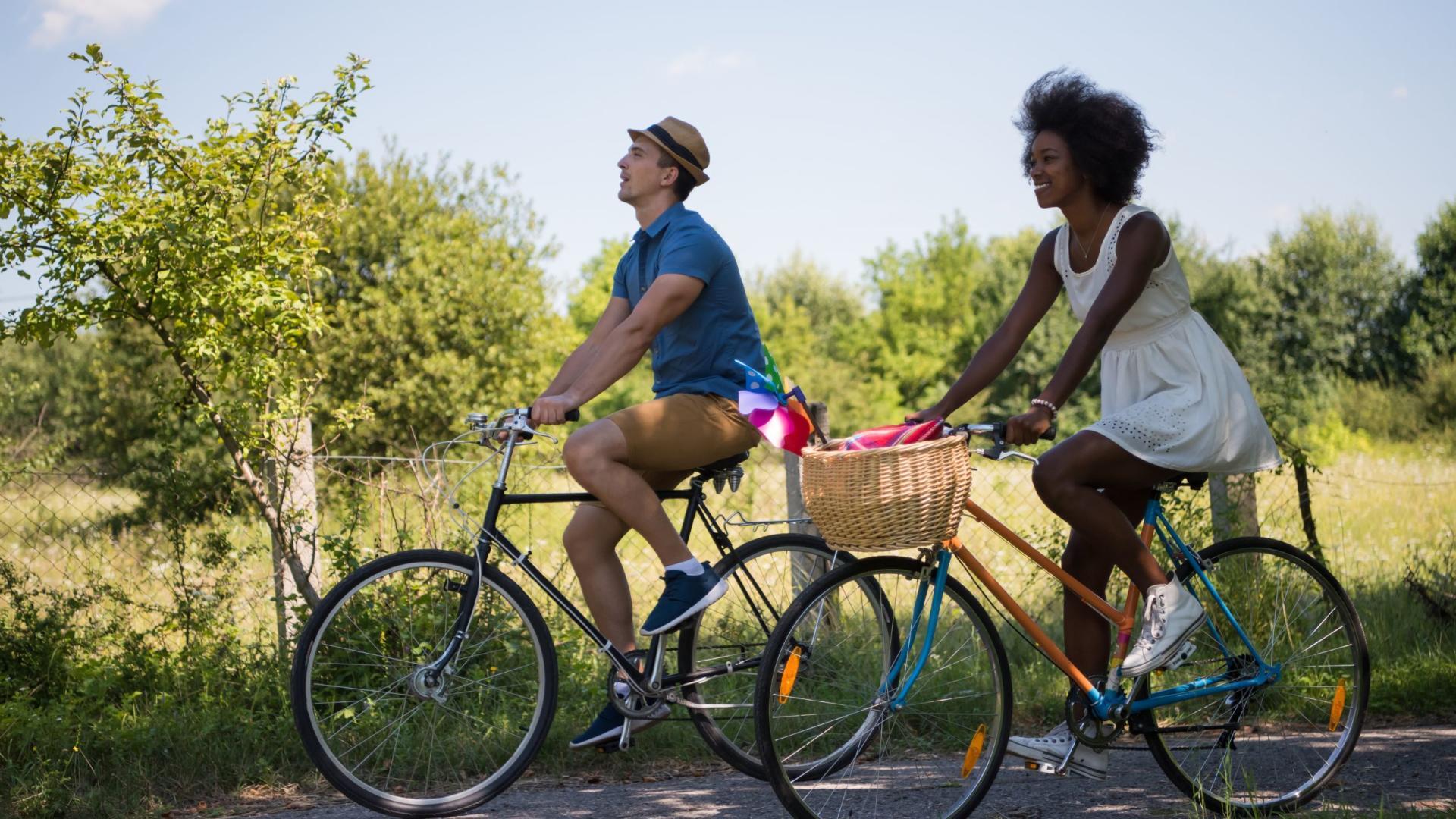 Take a bike ride at Park Shore Beach Park.
