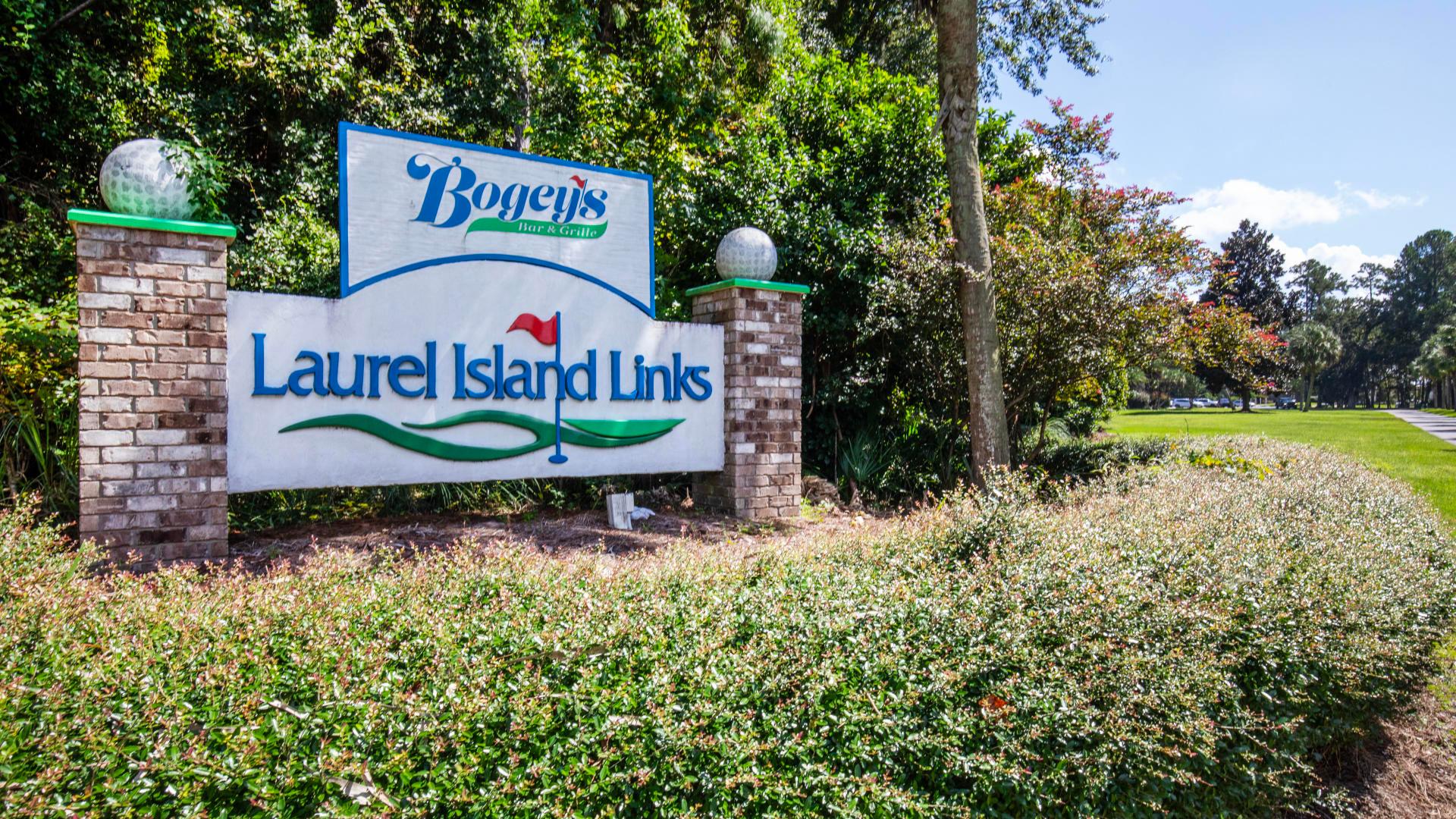 Gather a foursome and spend the day on Laurel Island Links Golf Course and enjoy the view from your backyard.