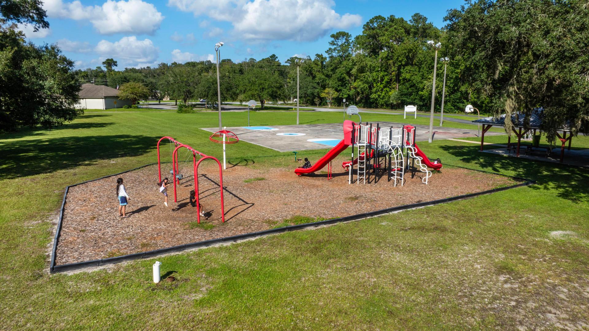 Take the kids down to Howard Peeples Park for the afternoon.