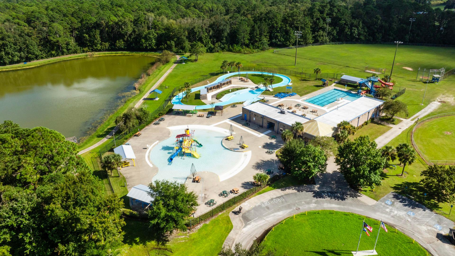 St. Mary’s Aquatic Center and numerous parks are within 10 minutes of home.