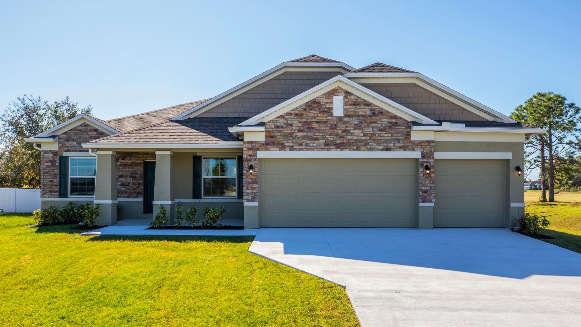 You’ll have an Included 3-car garage for more parking options or additional storage space.