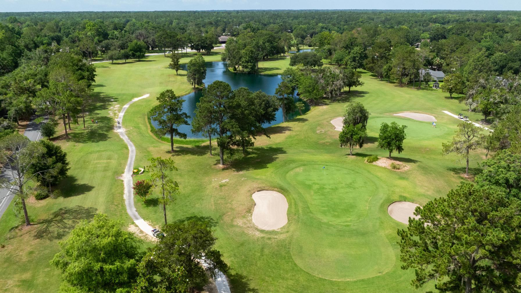 We hear that hole number 10 is the absolute best at Turkey Creek Golf Course - see for yourself.