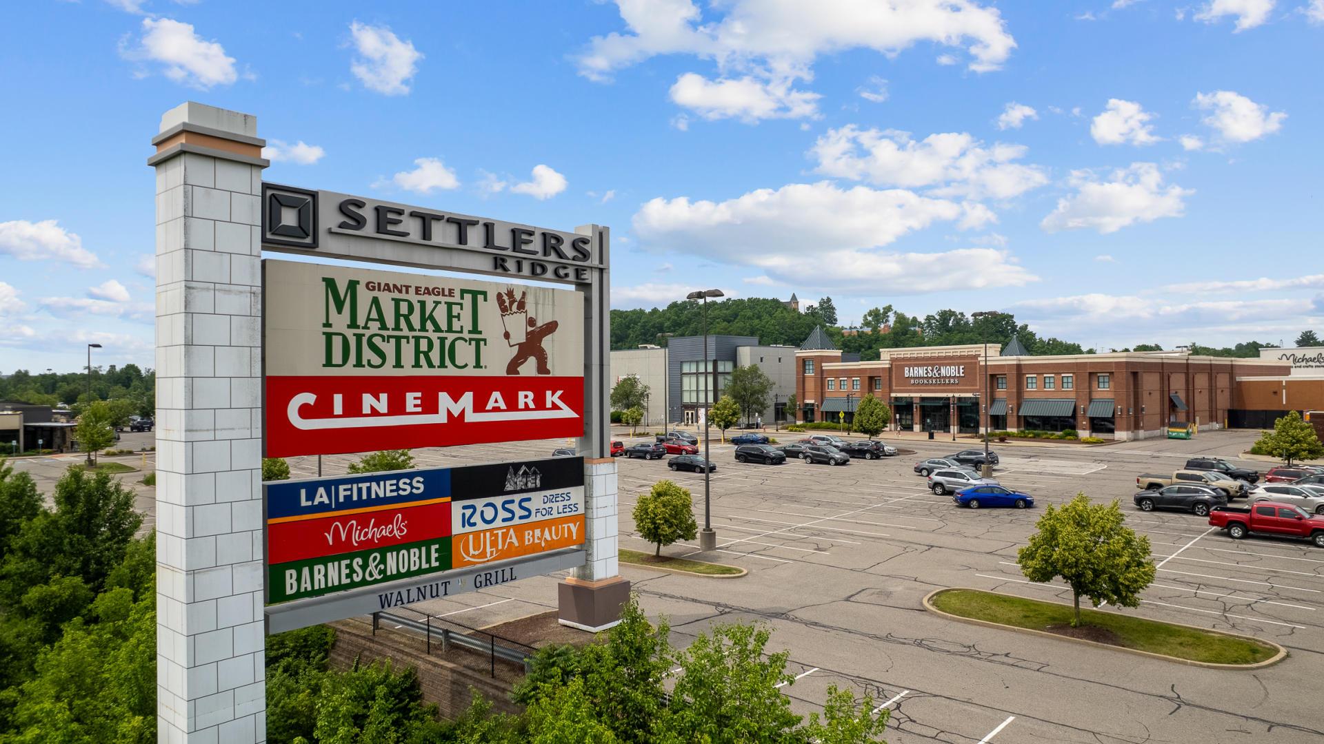 Settlers Ridge is only 3.6 miles away for everyday conveniences like Giant Eagle.