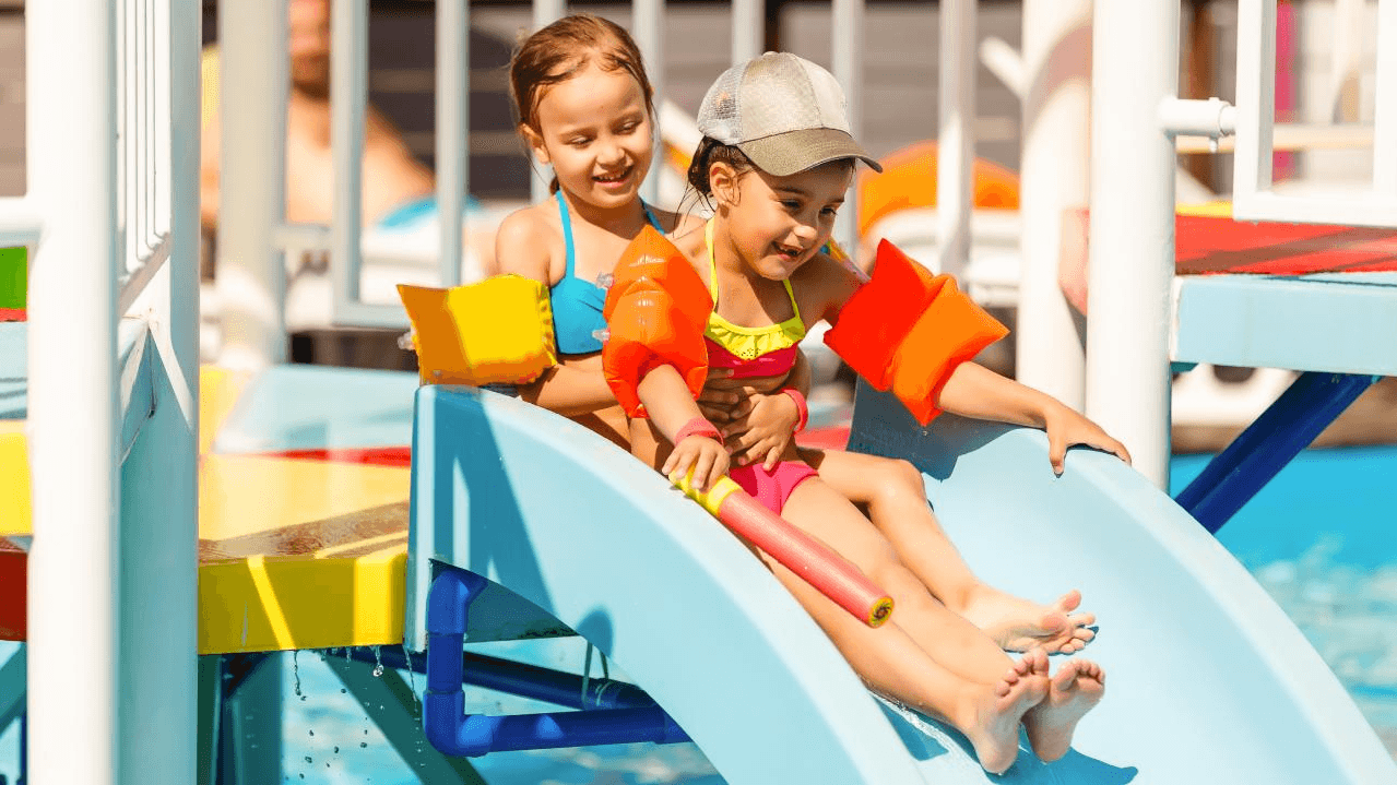 Visit Wooten Park for the playground, splash pad, seaplanes and lake!