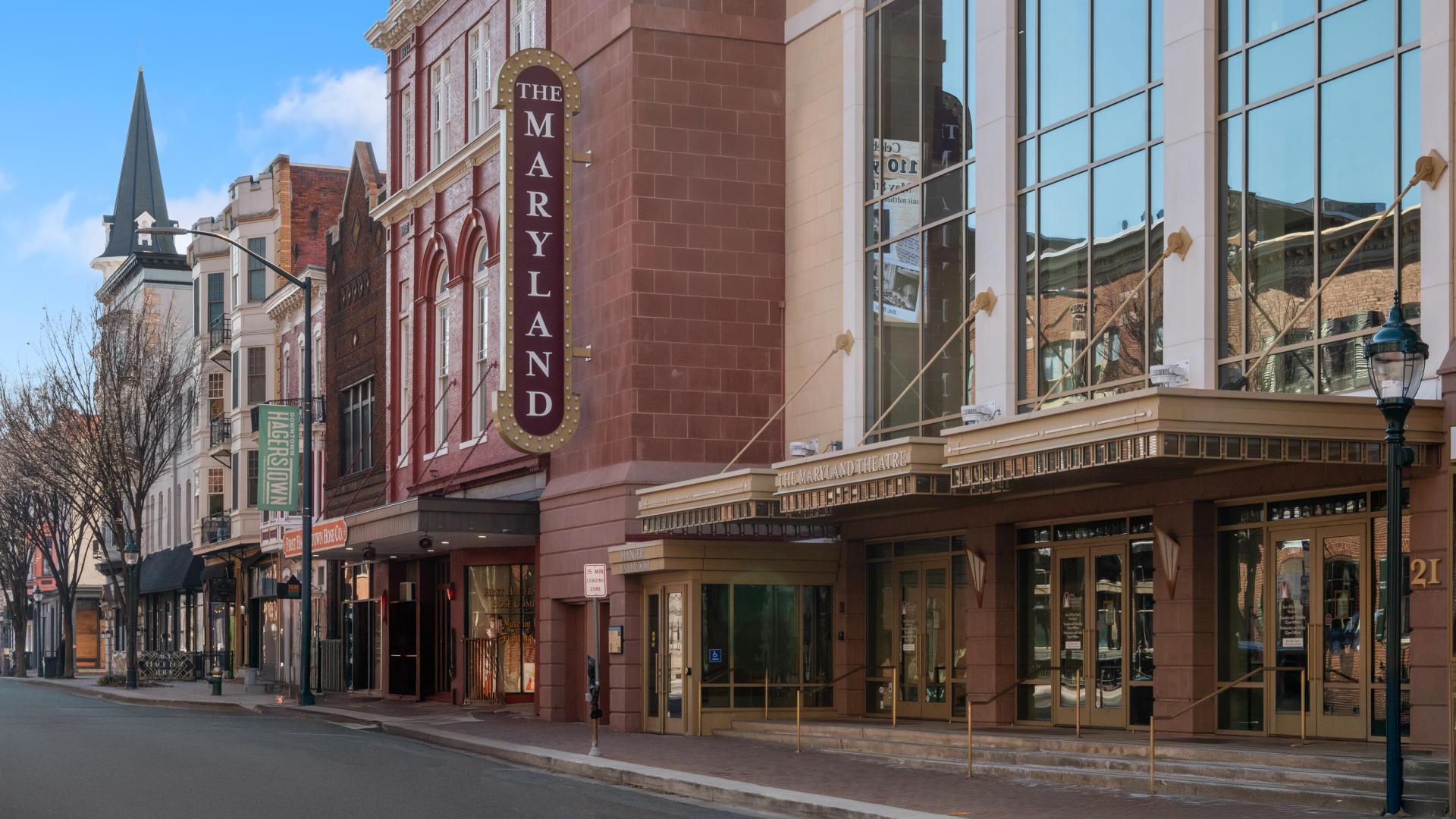 Feel like a VIP with dinner and a show at The Maryland—right here in Downtown Hagerstown.