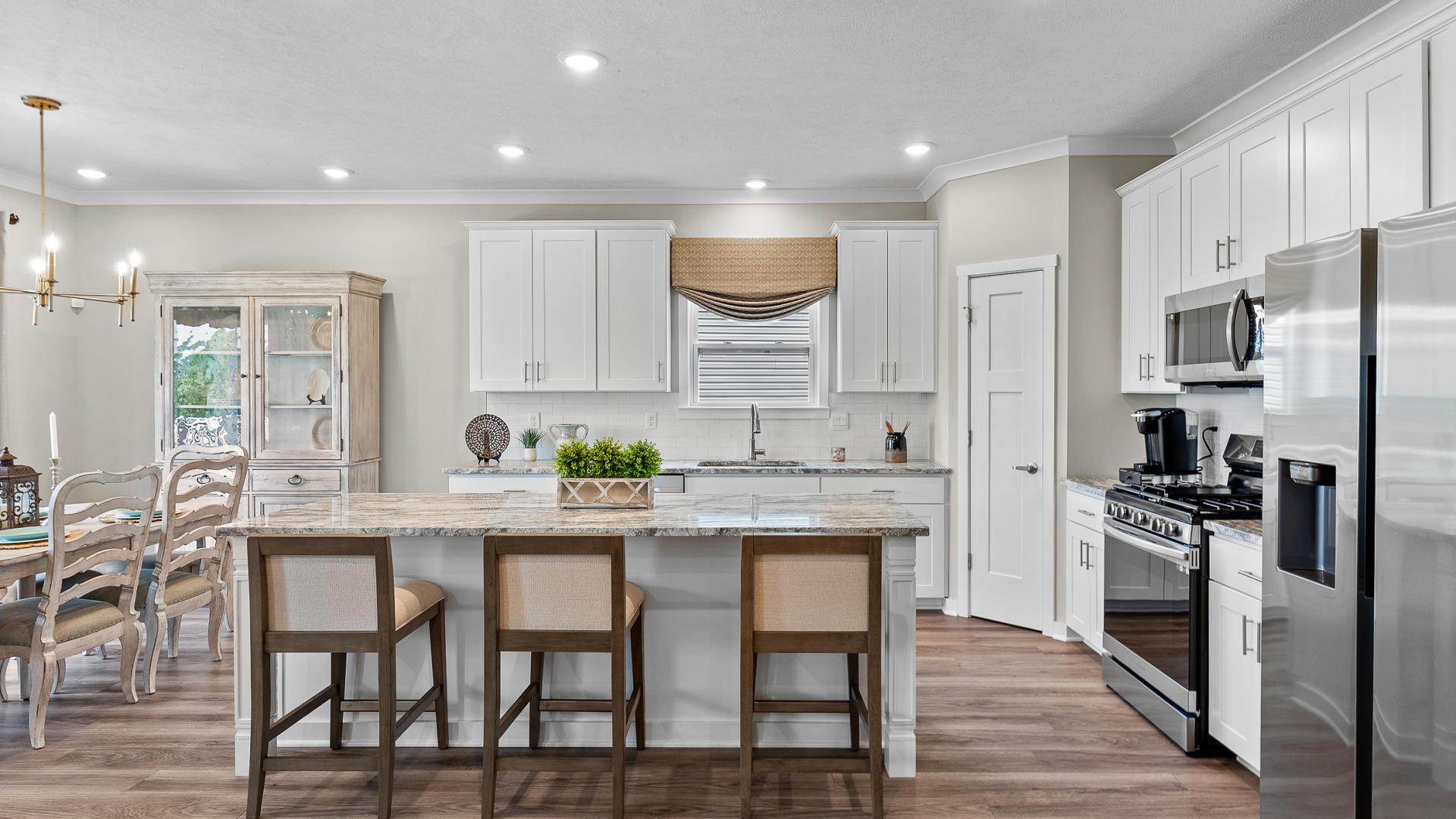 Enjoy cooking meals and hosting friends and family.