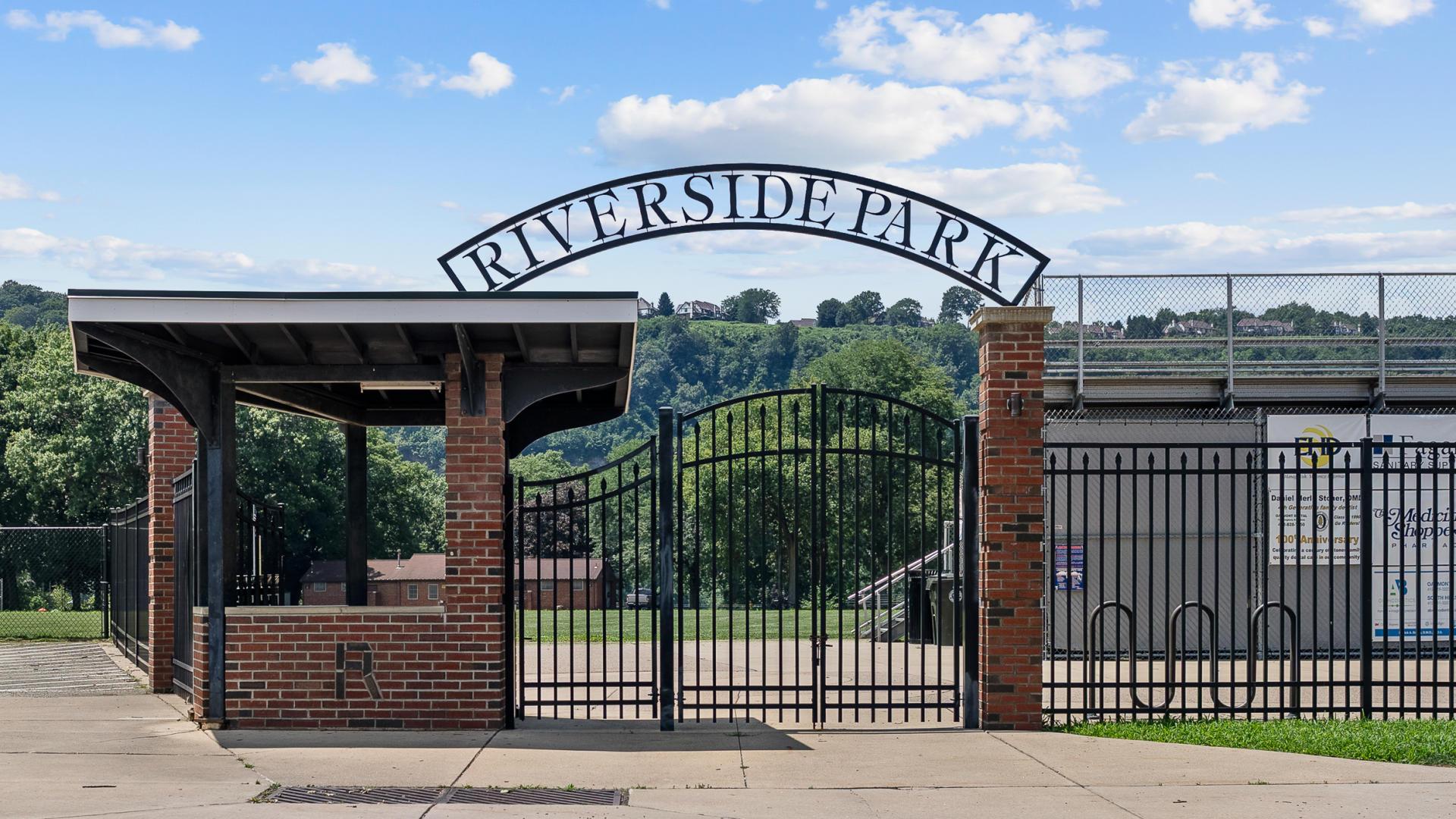 Venture into the outdoors and explore Riverview Park for some fresh air.