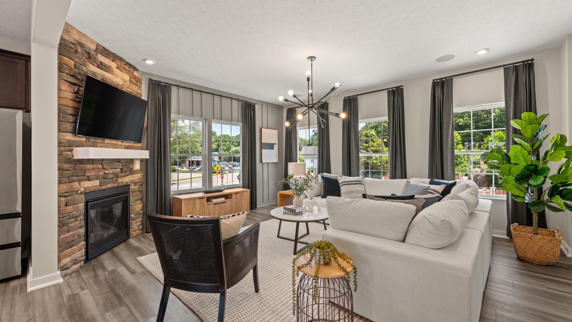 Townhomes give you all the right space in the right places!