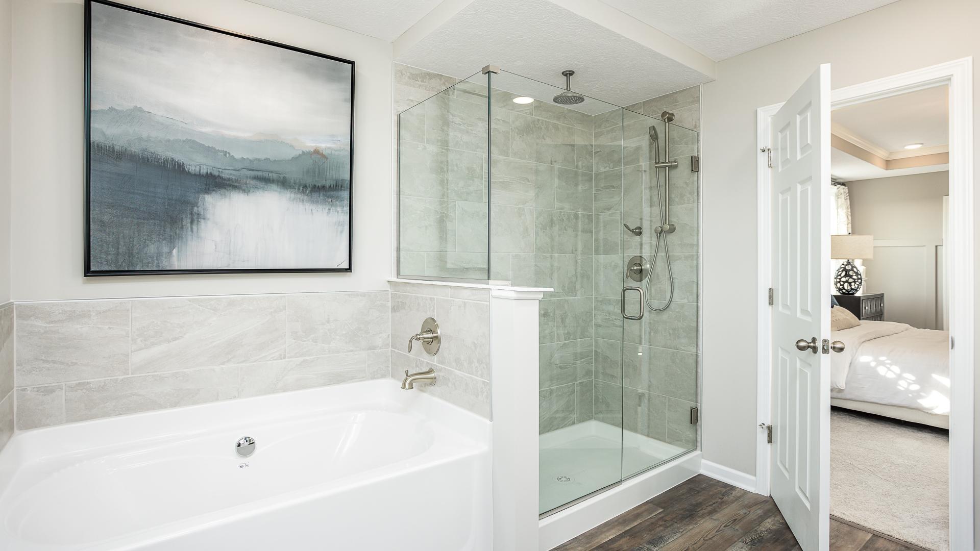 Soaking tubs, rain shower heads, frameless bench seat showers all available!
