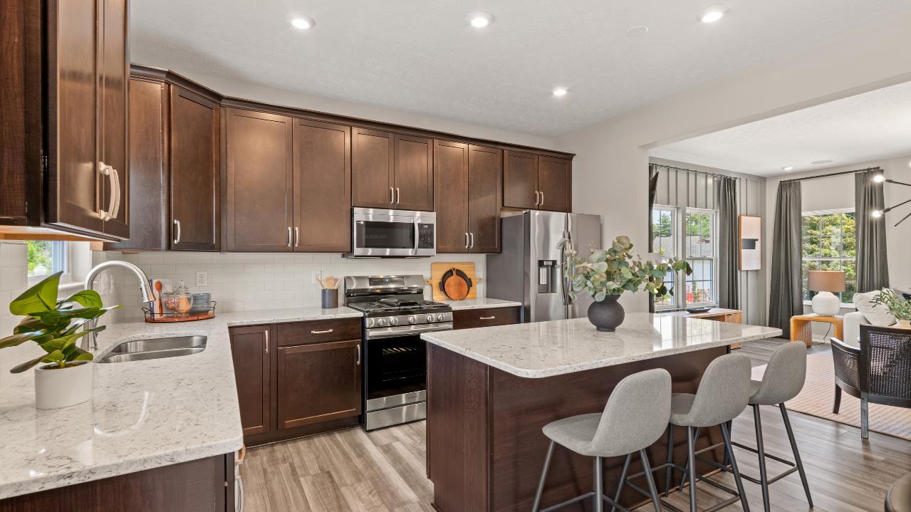 Open floor plans, 9’ ceilings, LVP flooring: everything you’ll ever need is already included!