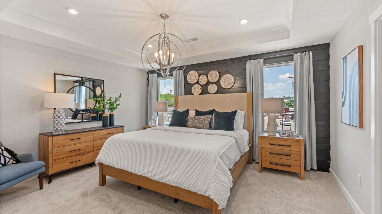 Your master bedrooms will feature walk in closets and modern bathrooms.