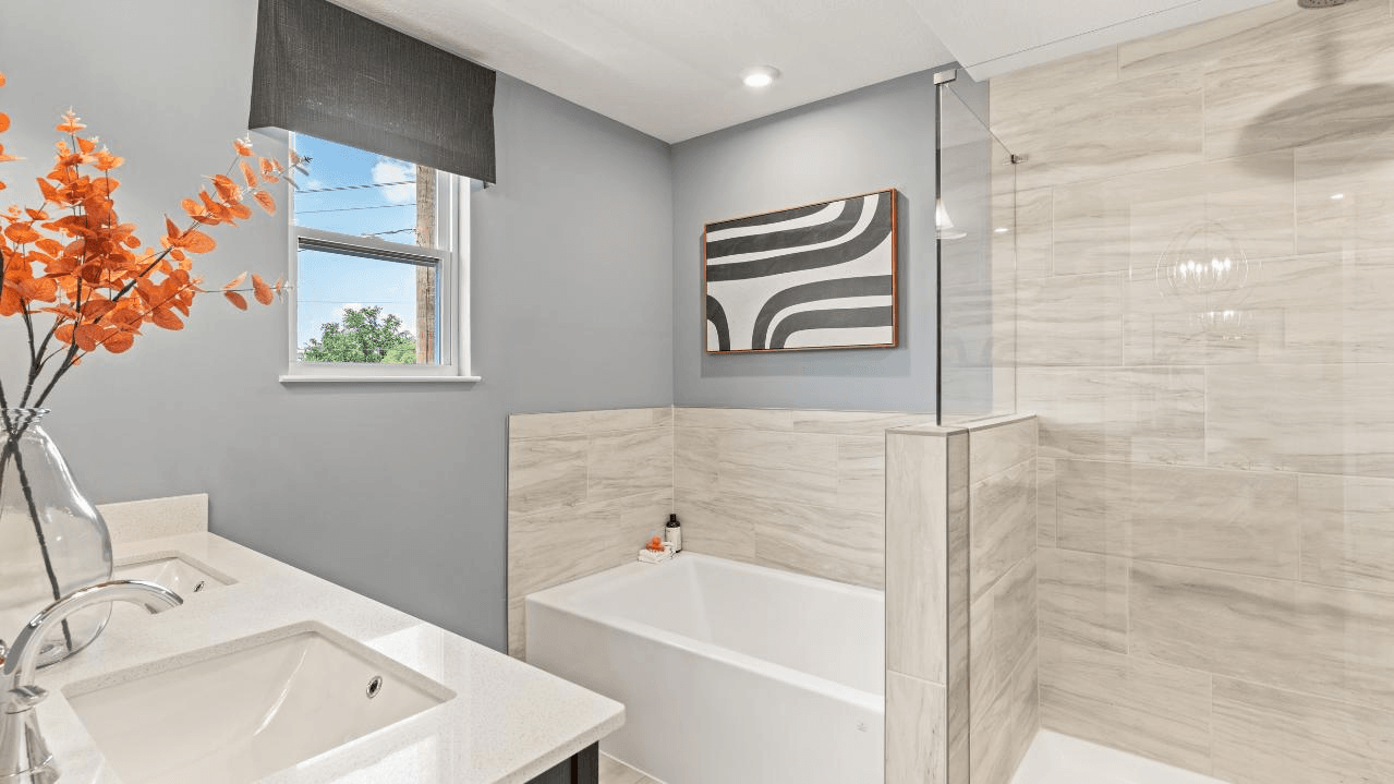 Looking for some you time? Relax in your own private master bath.