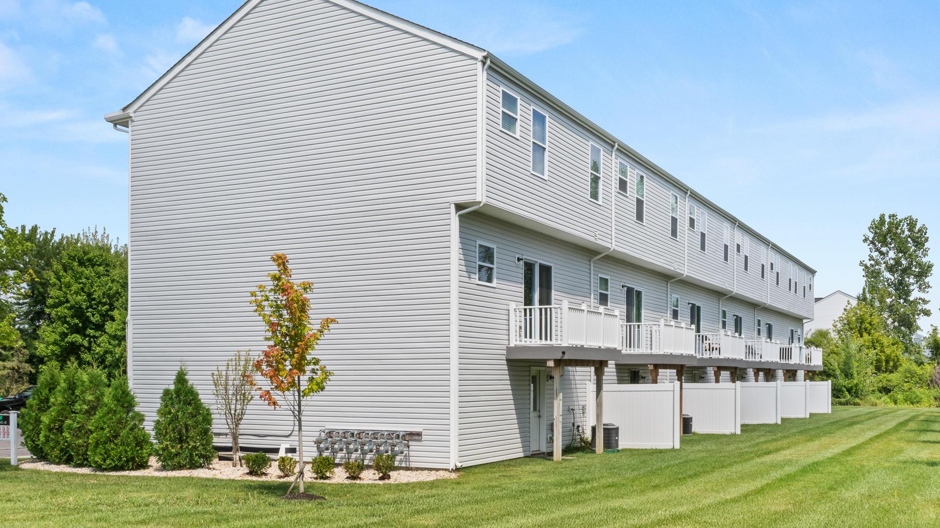 Enjoy your own backyard and 2-car garage for additional space.