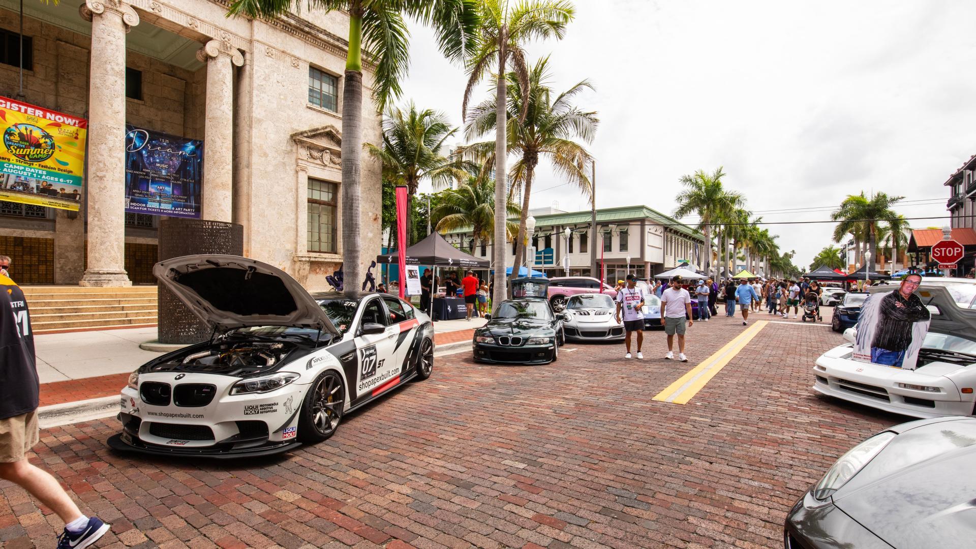 Car shows, live events &amp; more—Downtown Fort Myers is always buzzing with energy.